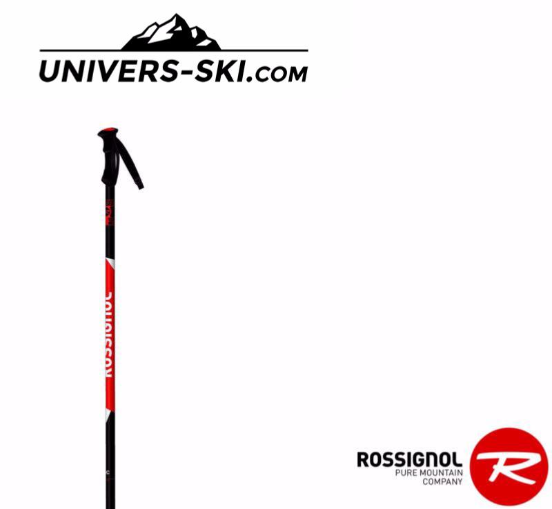 Bâtons de ski Rossignol Tactic Noir Rouge