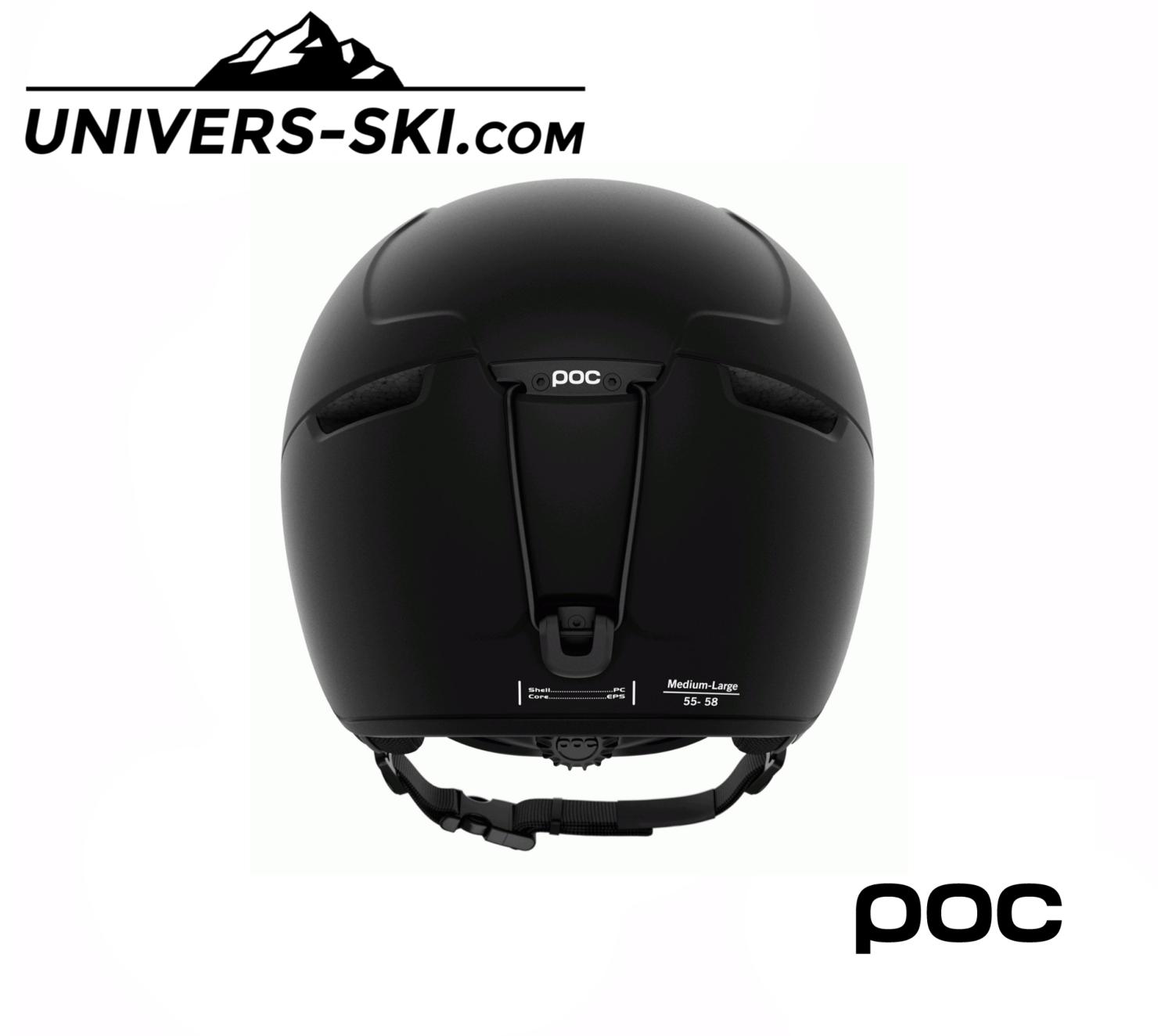 Casque de ski POC Obex Pure Uranium Black Matt 2025