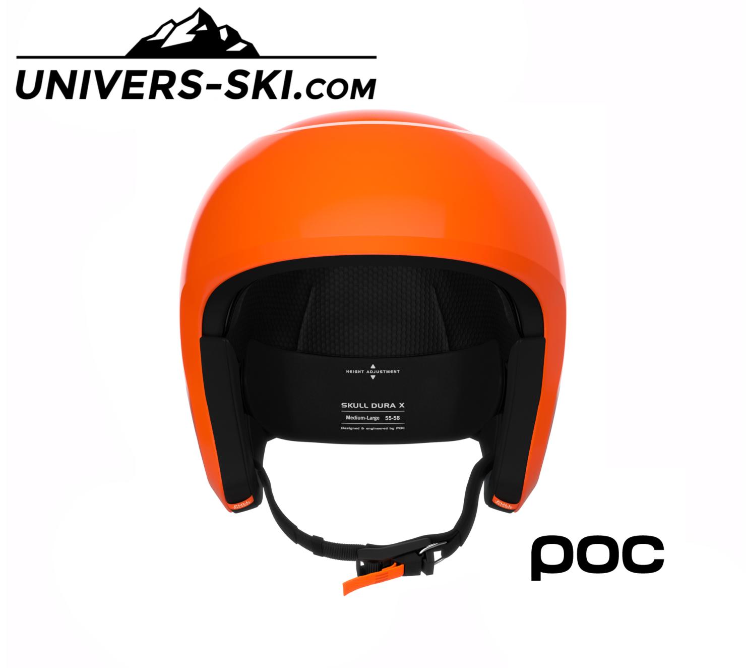 Casque de ski POC Skull Dura X Mips Fluorescent Orange 2024