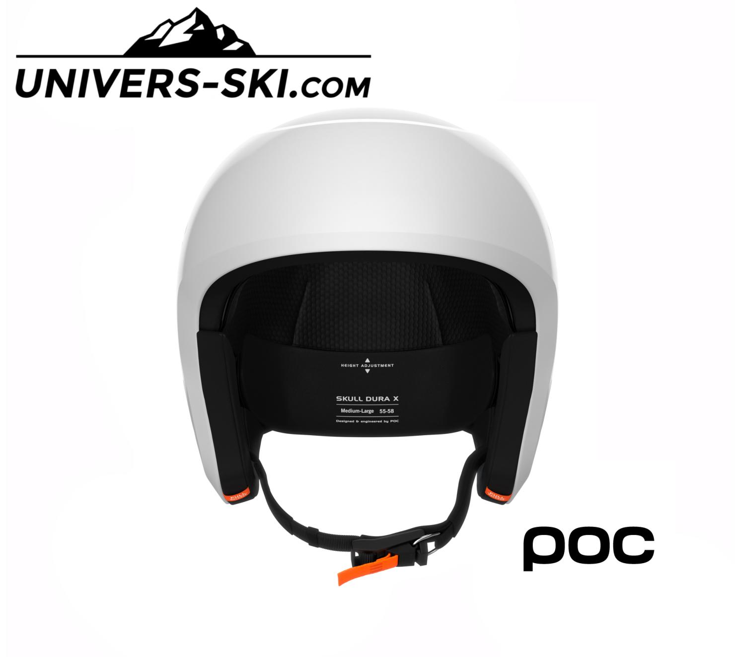 Casque de ski POC Skull Dura X Mips Hydrogen White 2024