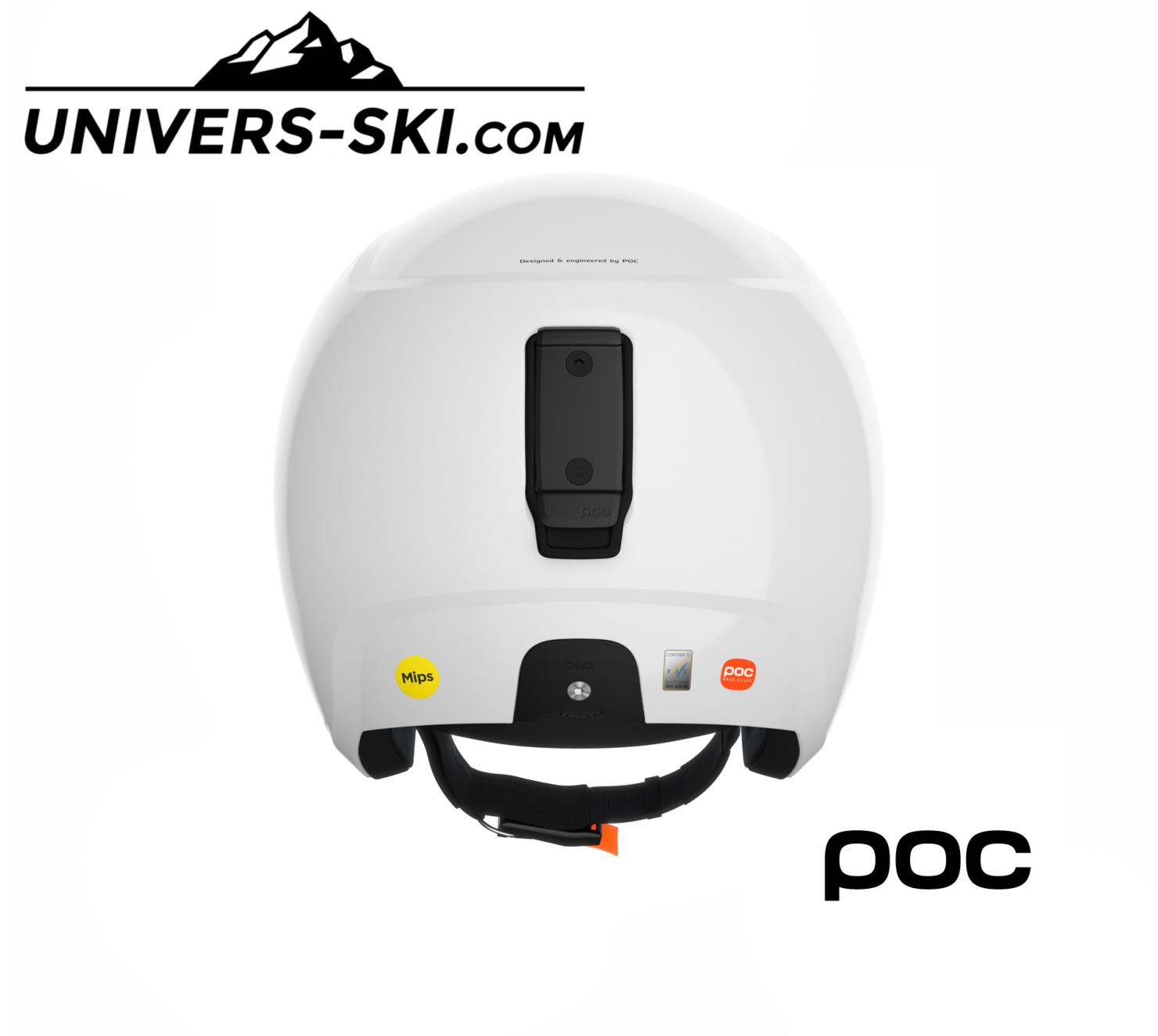 Casque de ski POC Skull Dura X Mips Hydrogen White 2025