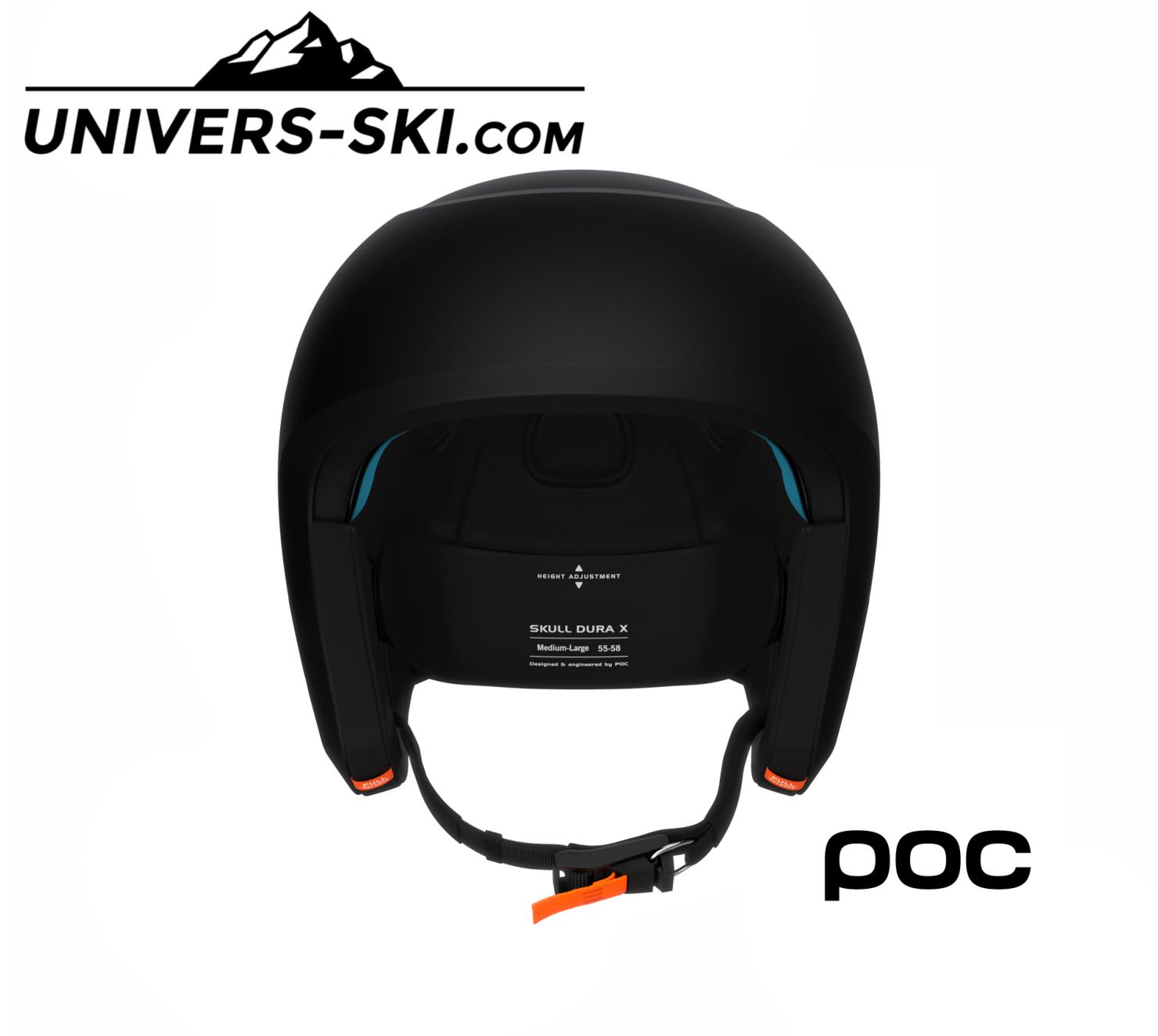 Casque de ski POC Skull Dura X Spin Uranium Black 2024