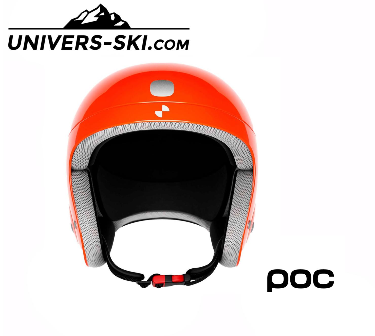 Casque de ski Pocito Skull Fluorescent Orange 2024