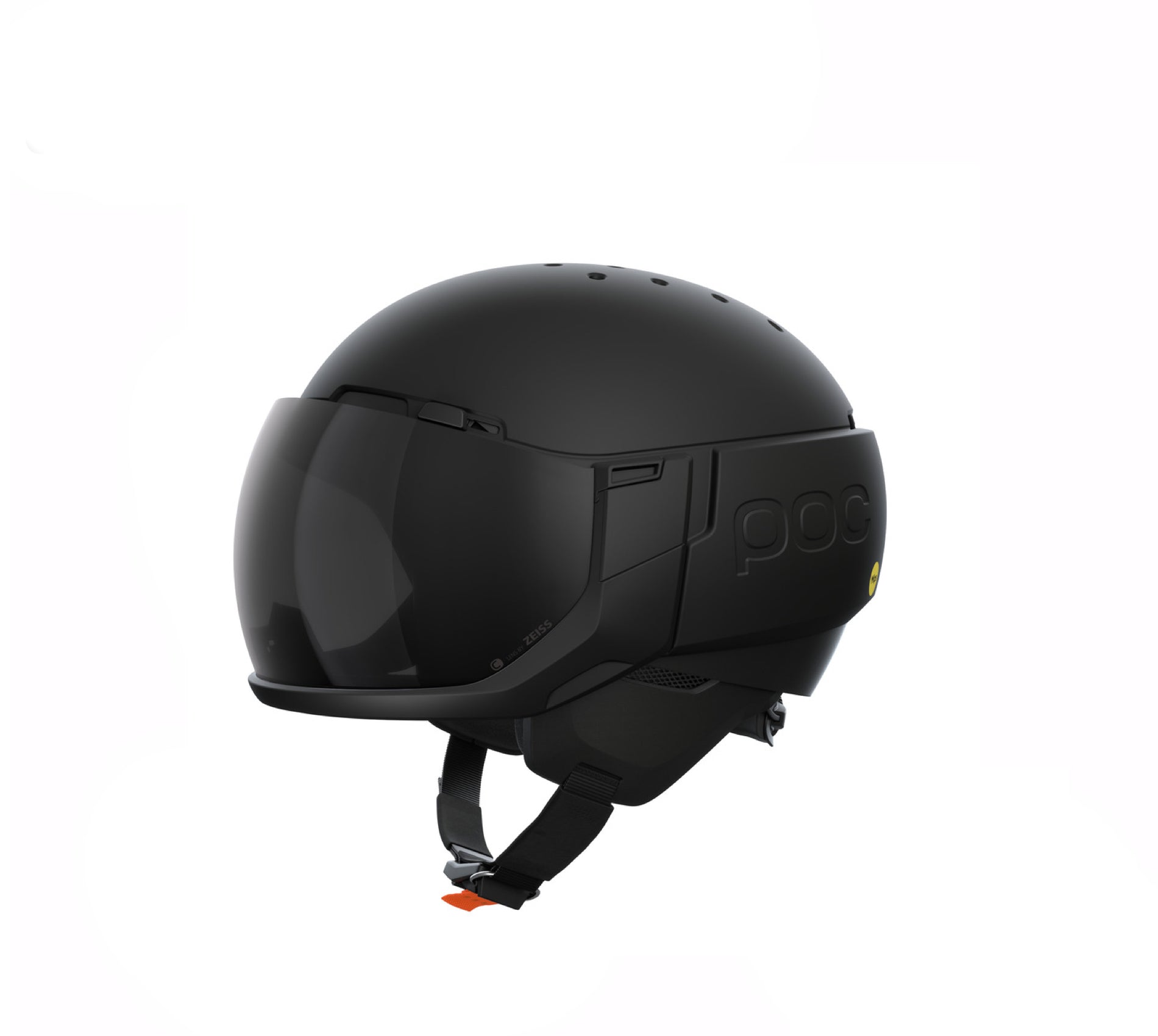 Casque de ski POC Levator Mips Uranium Black Visière 2025