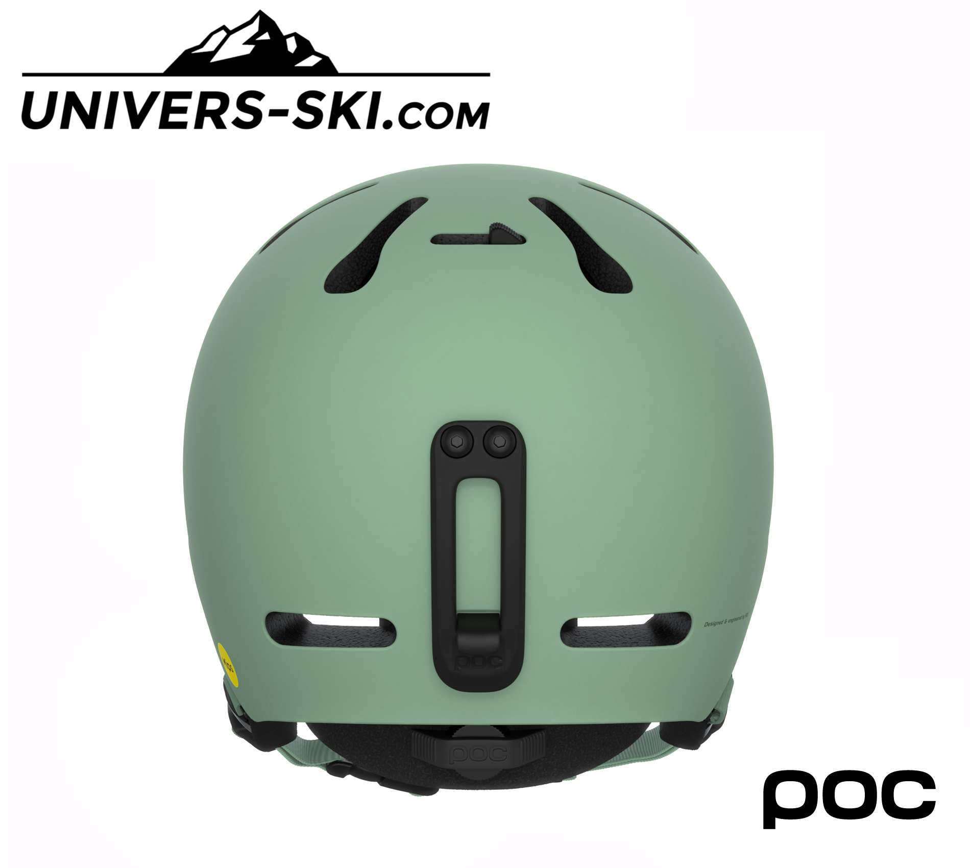 Casque de ski POC Fornix Mips Gibbsite Green Matt 2025