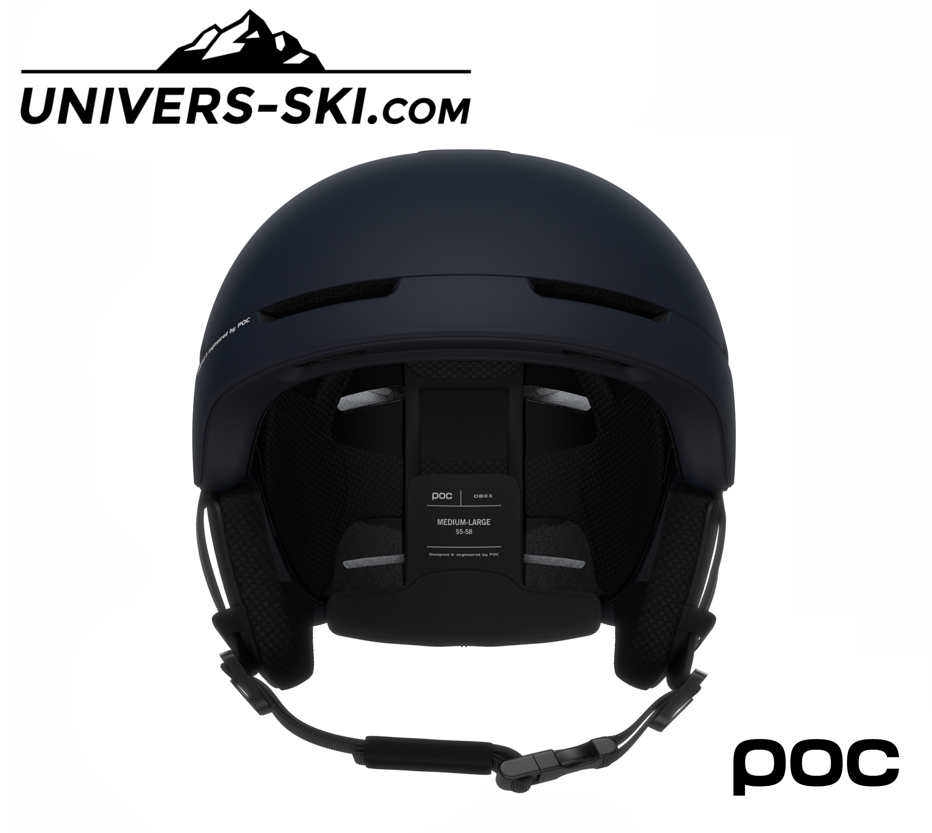 Casque de ski POC Obex BC Mips Apatite Navy Matt 2025