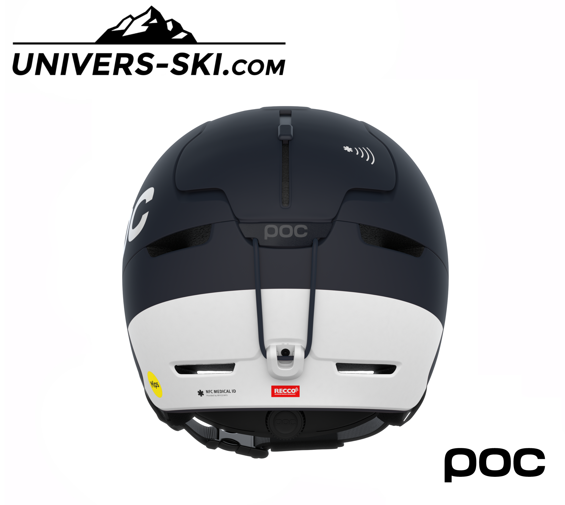 Casque de ski POC Obex BC Mips Apatite Navy Matt 2025