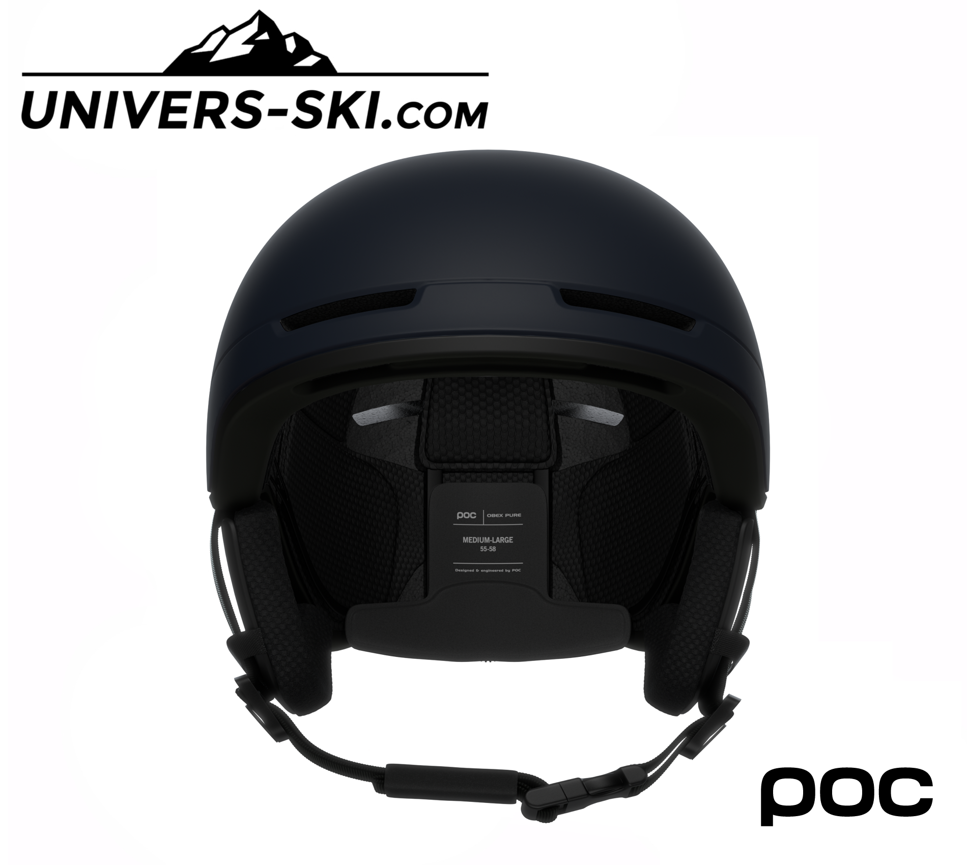 Casque de ski POC Obex Pure Apatite Navy Matt 2025