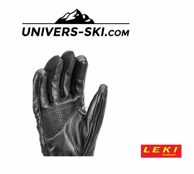 Gants de ski LEKI Femme Griffin Cuir noir