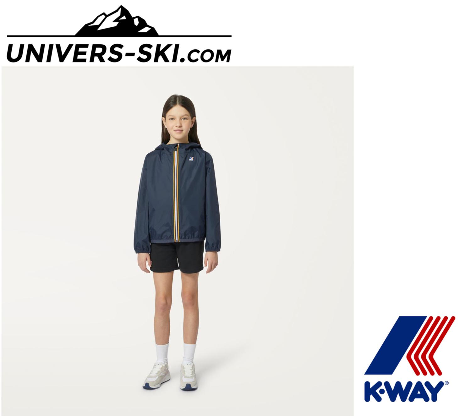 Imperméable K-Way Le Vrai 3.0 Claude Kids Blue Depth 2024