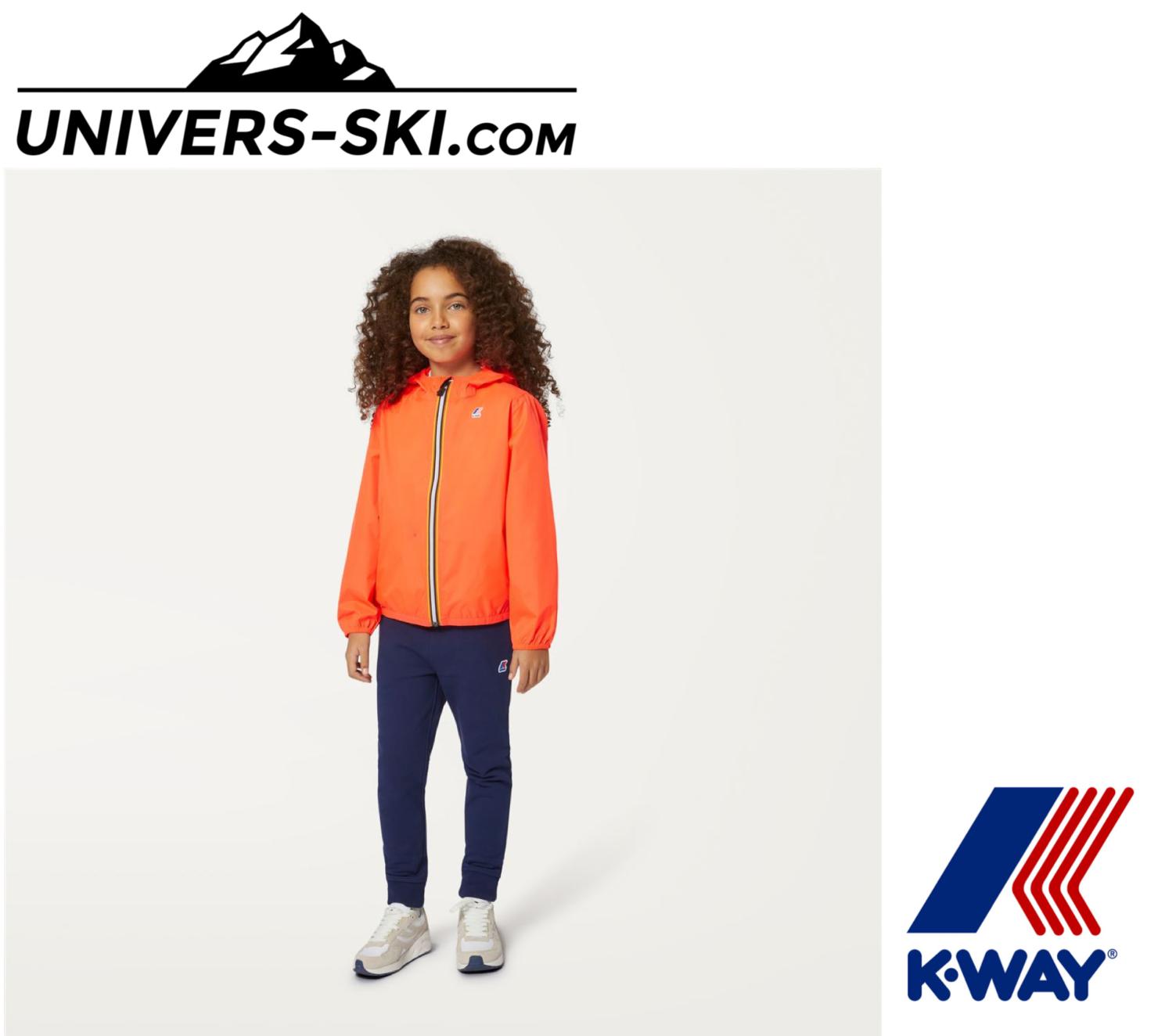 Imperméable K-Way Le Vrai 3.0 Claude Kids Orange 2024