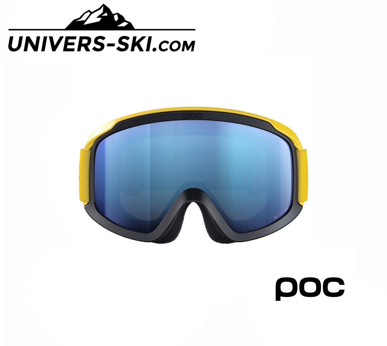 Masque de ski POC Opsin Clarity Comp Aventurine Yellow/Uranium Black 2024