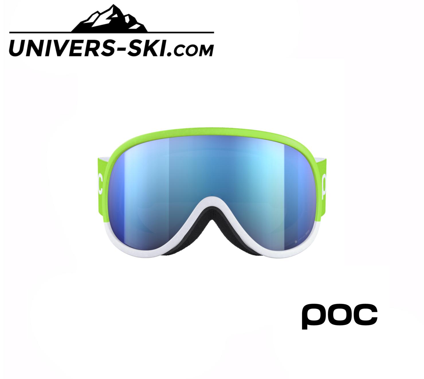 Masque de ski POC Retina Clarity Comp Fluorescent Yellow/Green 2024