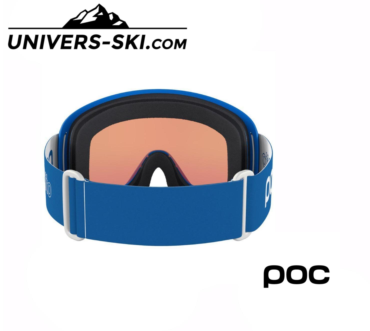 Masque de ski Junior Pocito Opsin Fluorescent Blue 2025