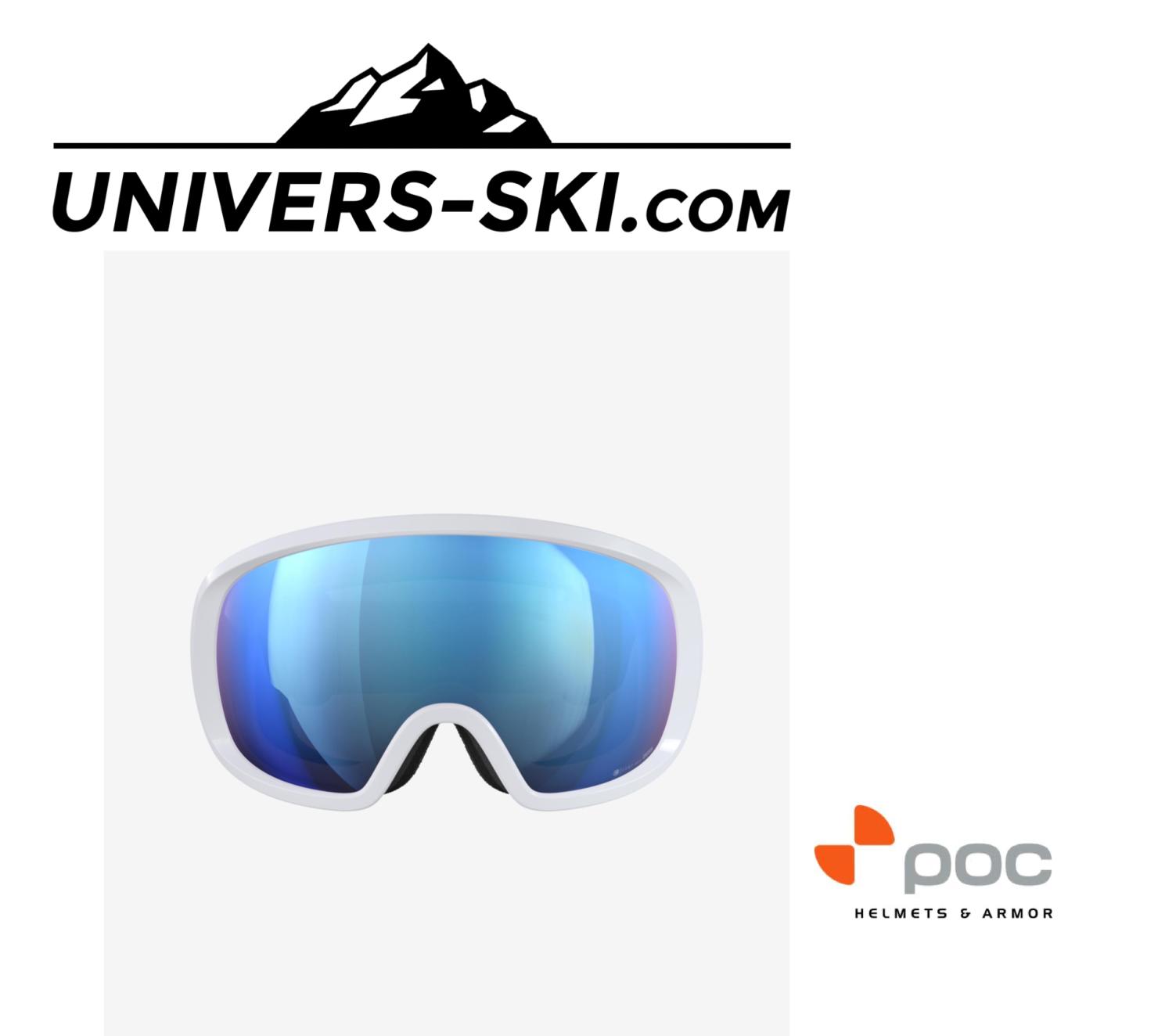 Masque de ski POC Fovea Clarity Hydrogen White Lens Blue 2025