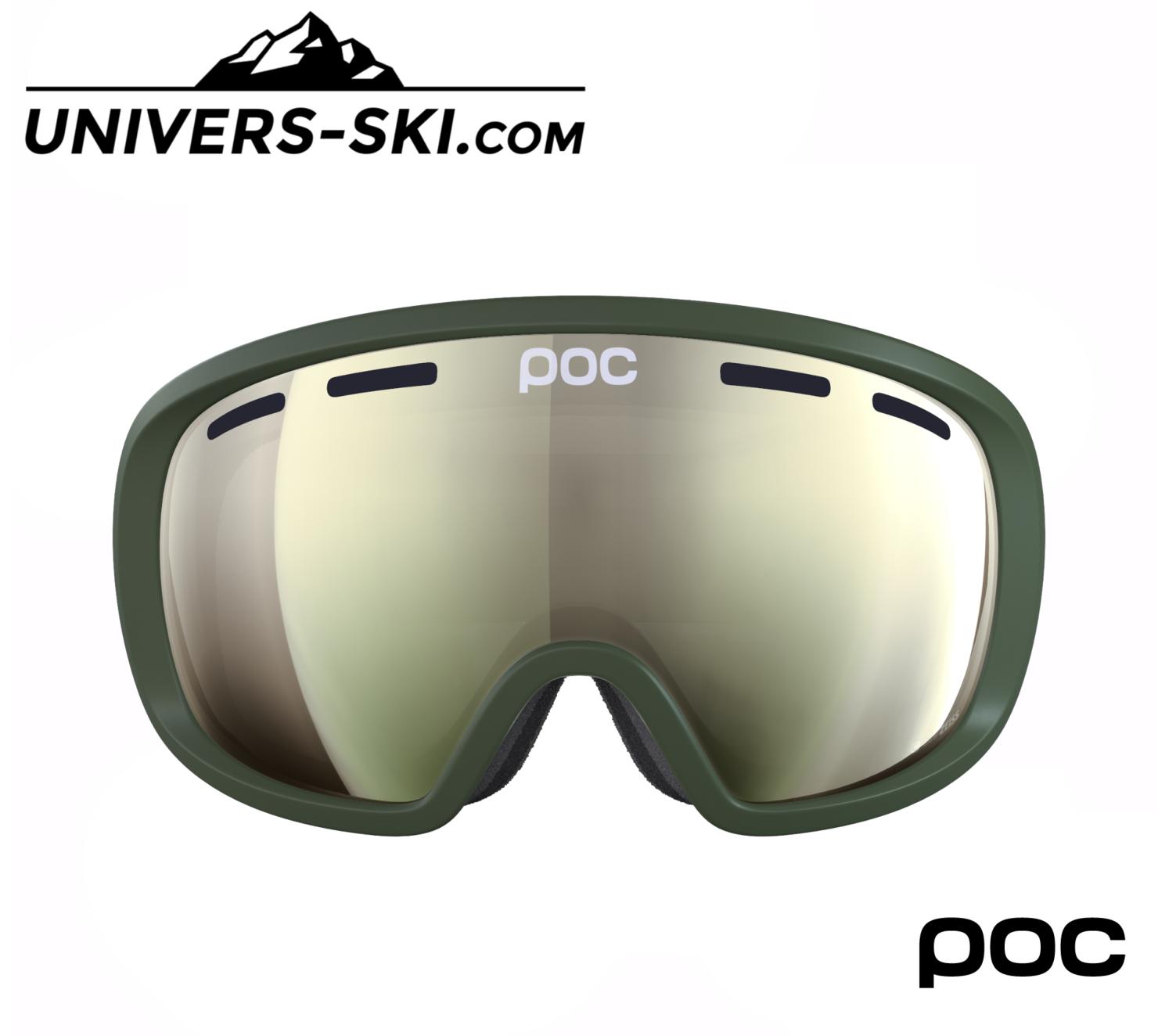 Masque de ski POC Fovea Clarity Epidote Green 2024