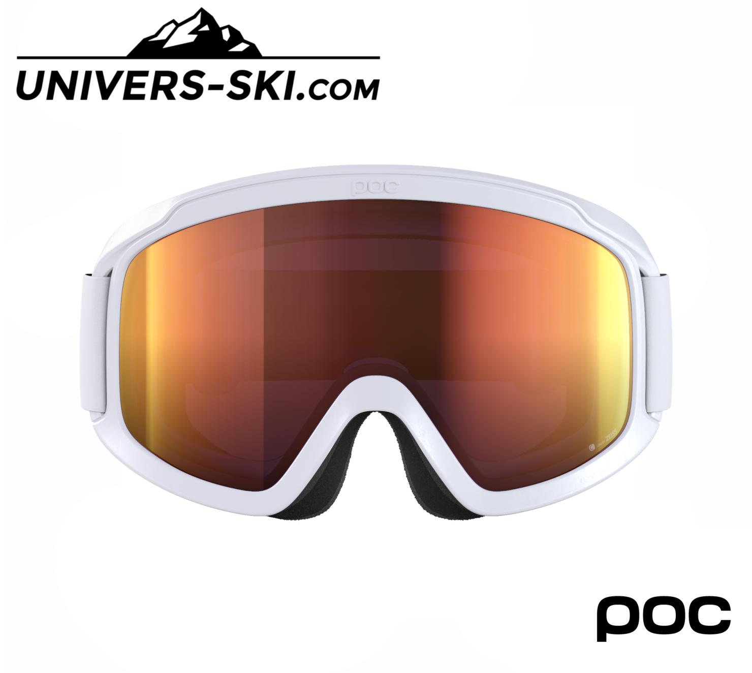 Masque de ski POC Opsin Clarity Hydrogen White 2024