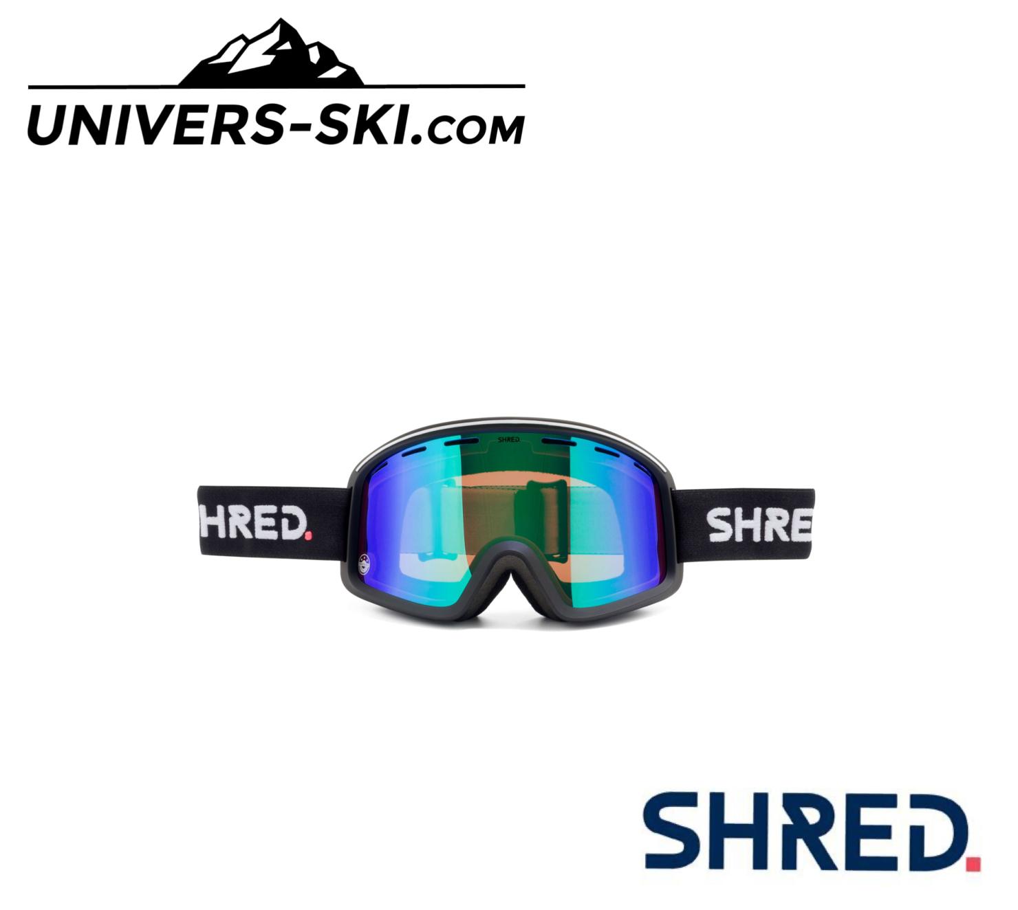 Masque de ski Shred Monocle Black 2024