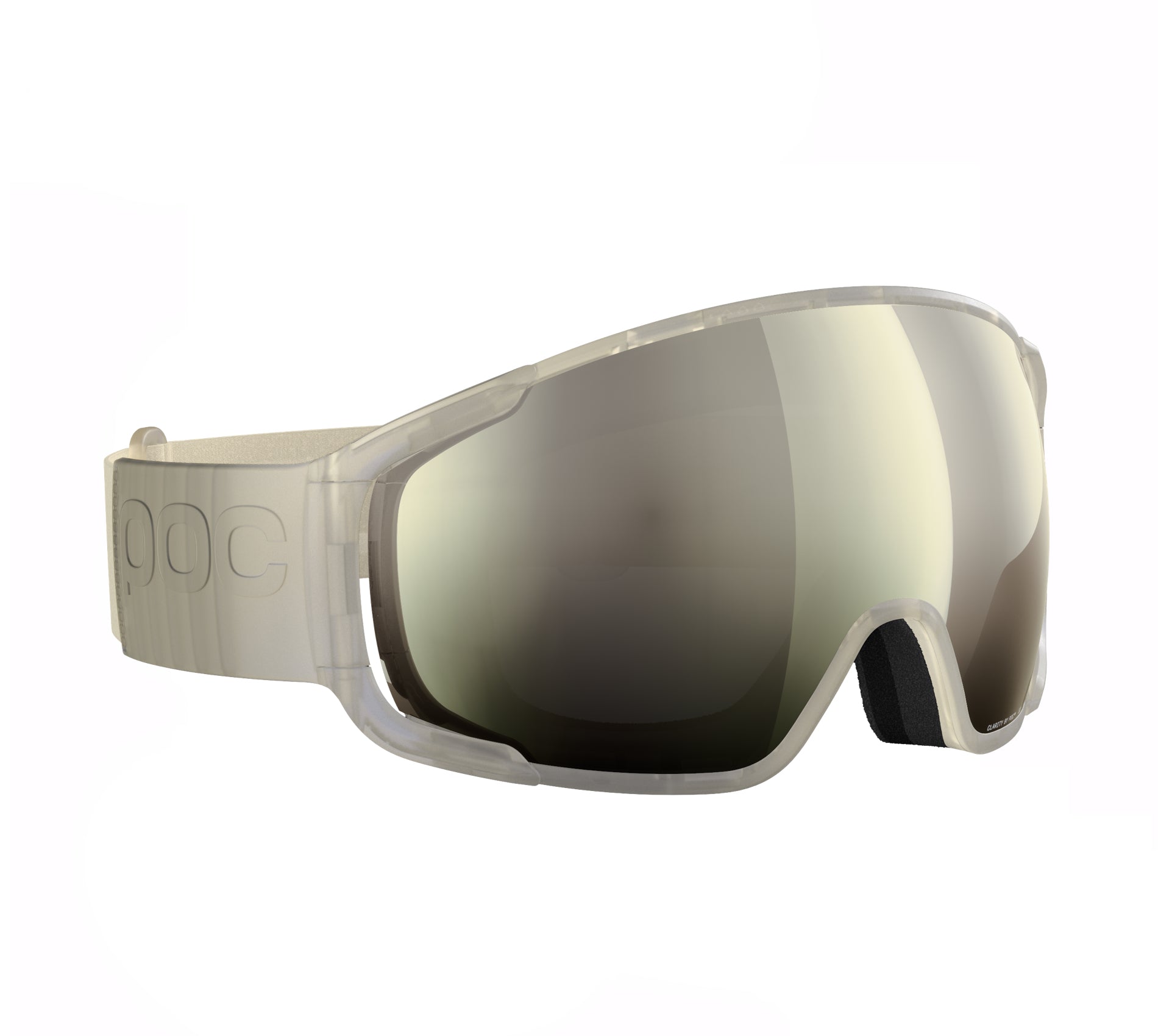 Masque de ski POC Zonula Raw White Sunny Ivory 2025