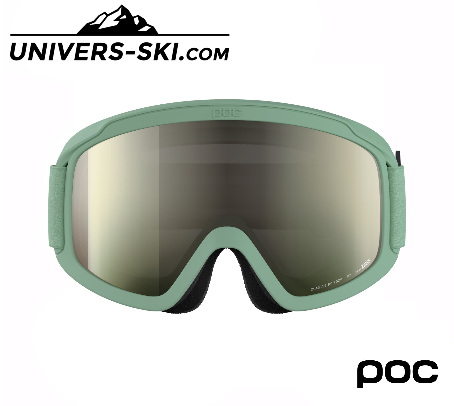 Masque de ski POC Opsin Gibbsite Green 2025