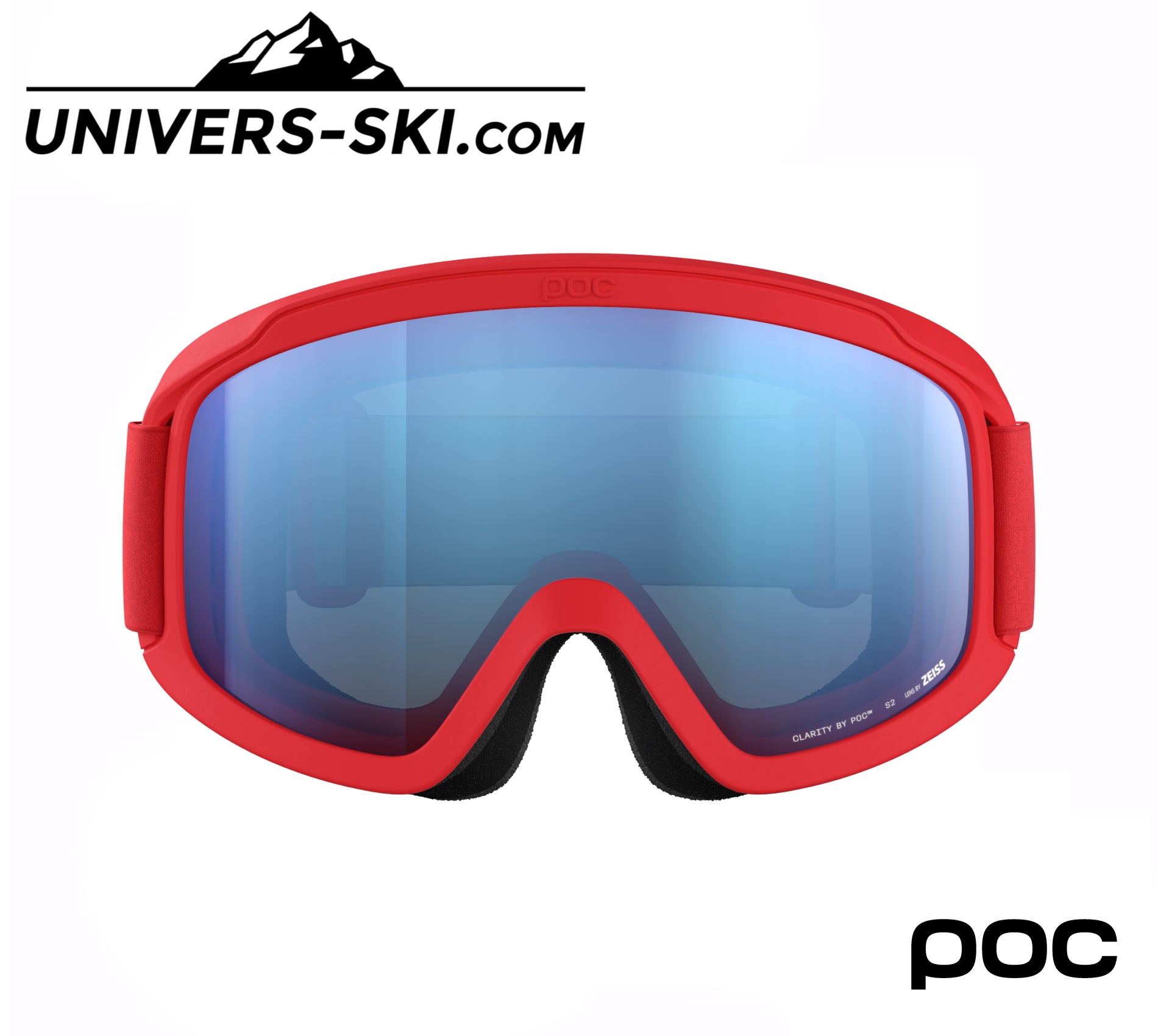 Masque de ski POC Opsin Prismane Red 2025