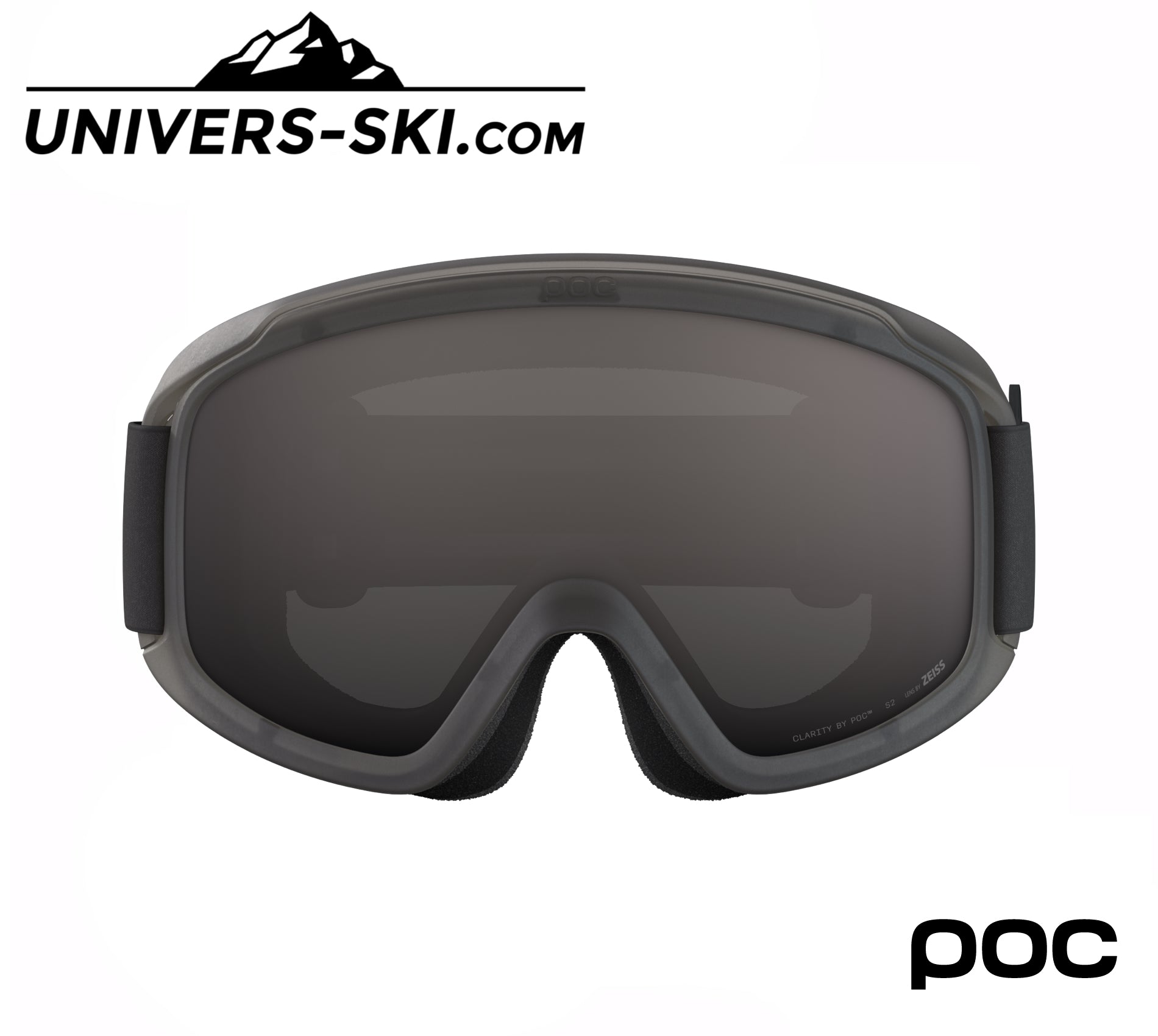 Masque de ski POC Opsin Raw Black 2025