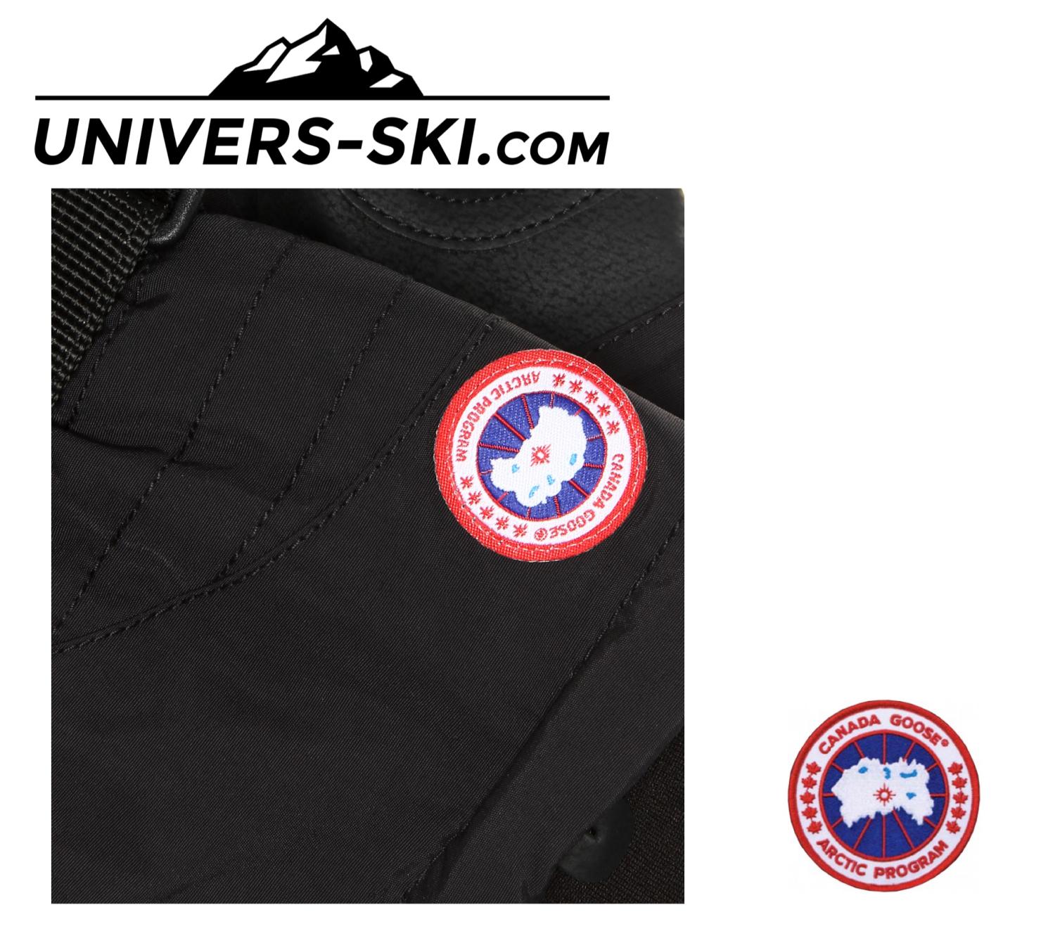 Gant moufles de ski Canada Goose Femme Noir 2024