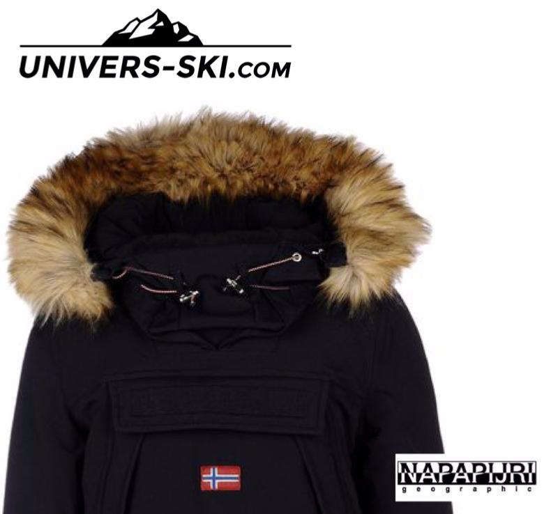 Veste NAPAPIJRI Skidoo Femme Noir Eco Fur 2024