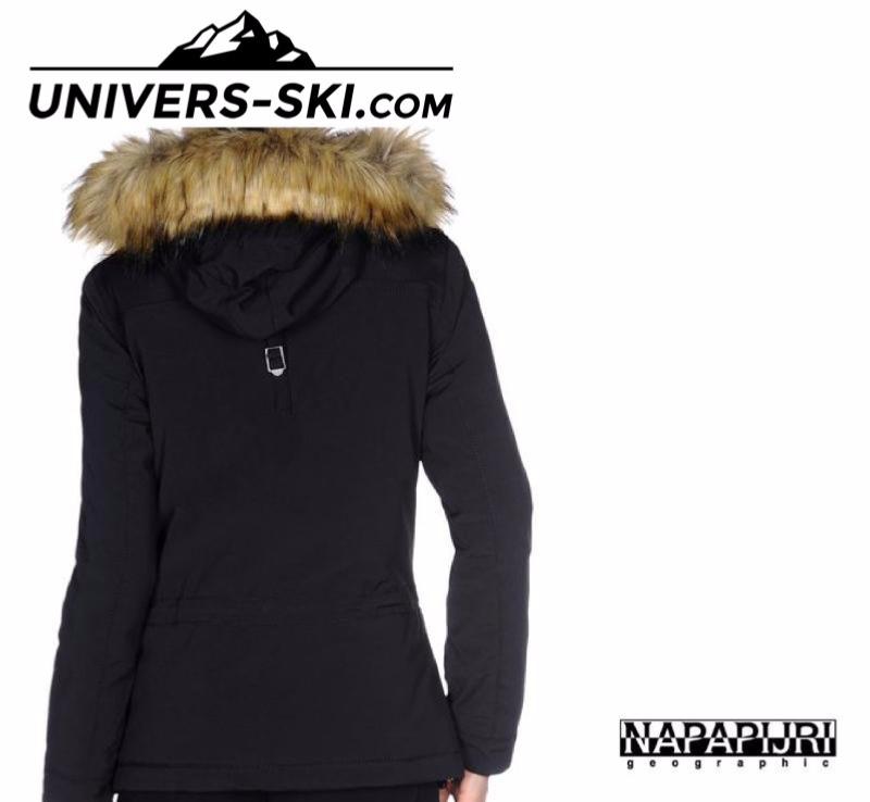 Veste NAPAPIJRI Skidoo Femme Noir Eco Fur 2024