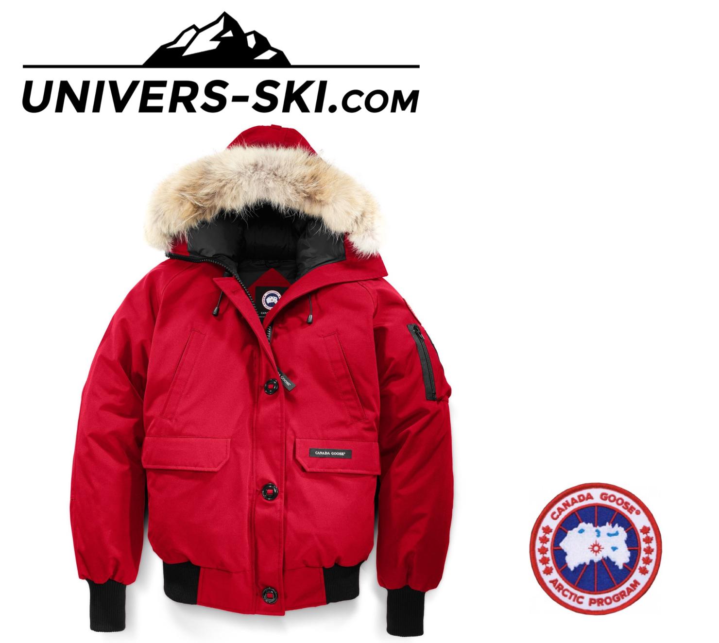 Doudoune canada goose rouge hotsell