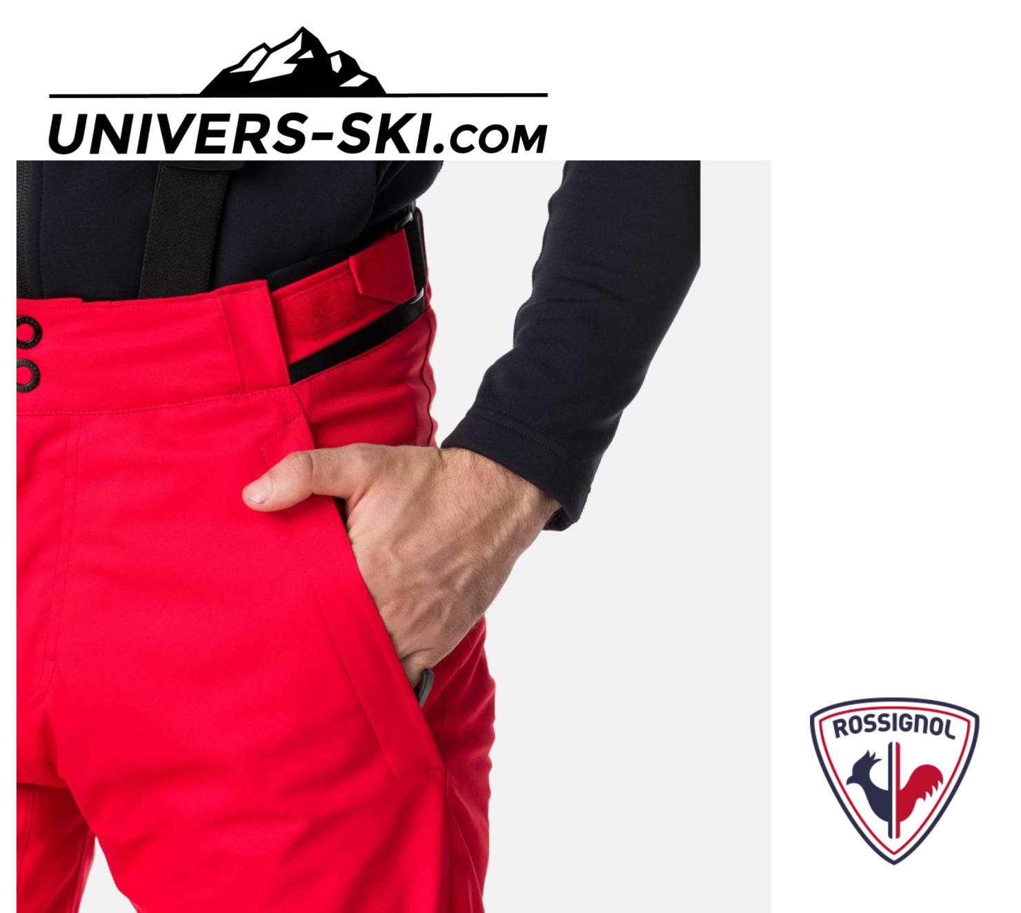 Pantalon de ski ROSSIGNOL Homme Rouge 2025