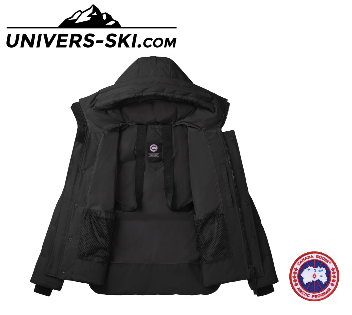 Parka CANADA GOOSE Macmillan Homme Noir 2024