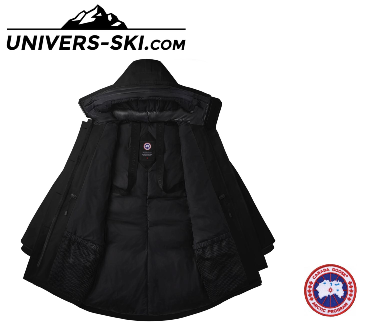 Parka CANADA GOOSE Femme Rossclair Noir No Fur 2024