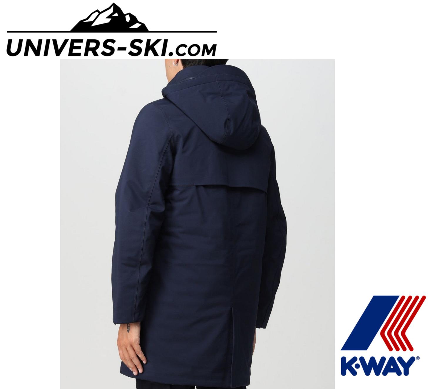 Parka K-Way Thomal Bonded Padded Blue Depth 2025