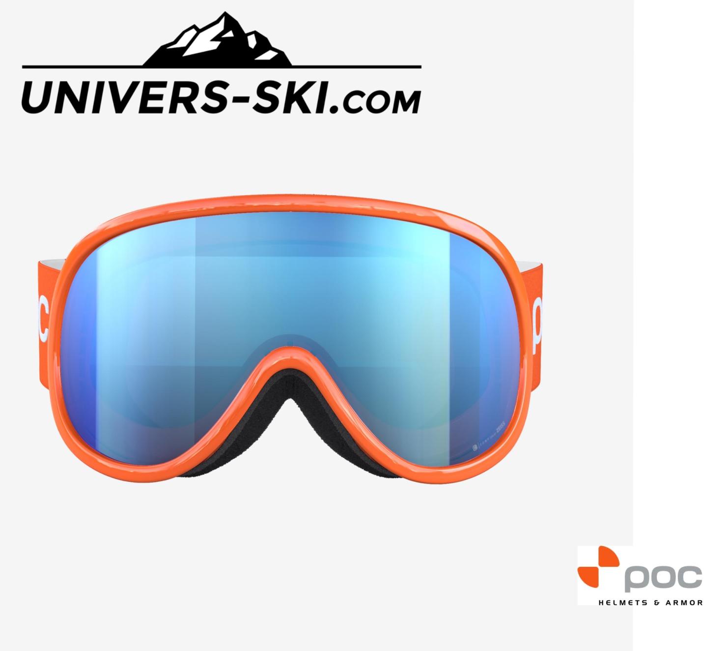 Masque de ski POC Retina Clarity Comp Fluorescent Orange 2025