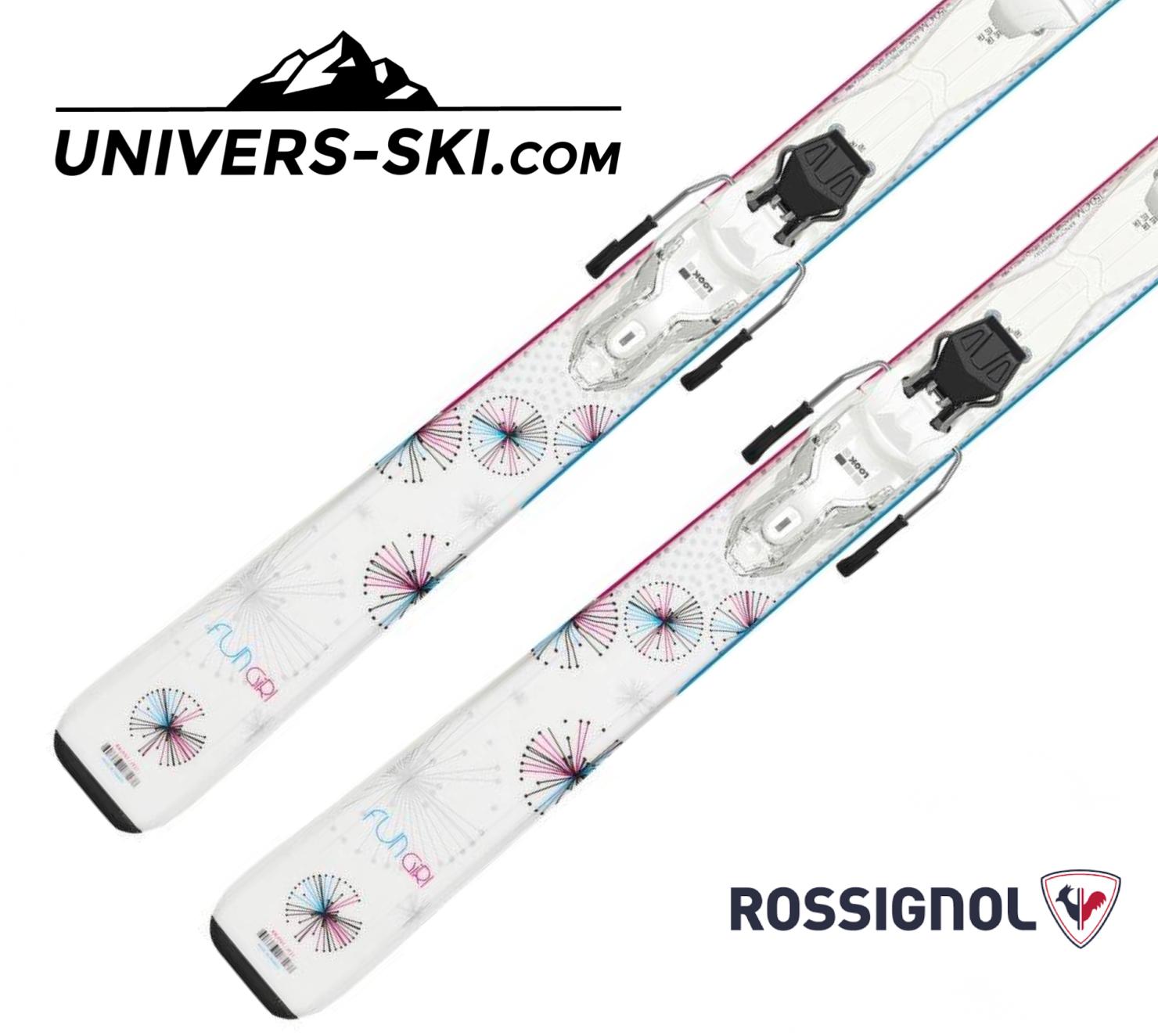 Ski ROSSIGNOL Junior Fun Girl 2022 + fixations