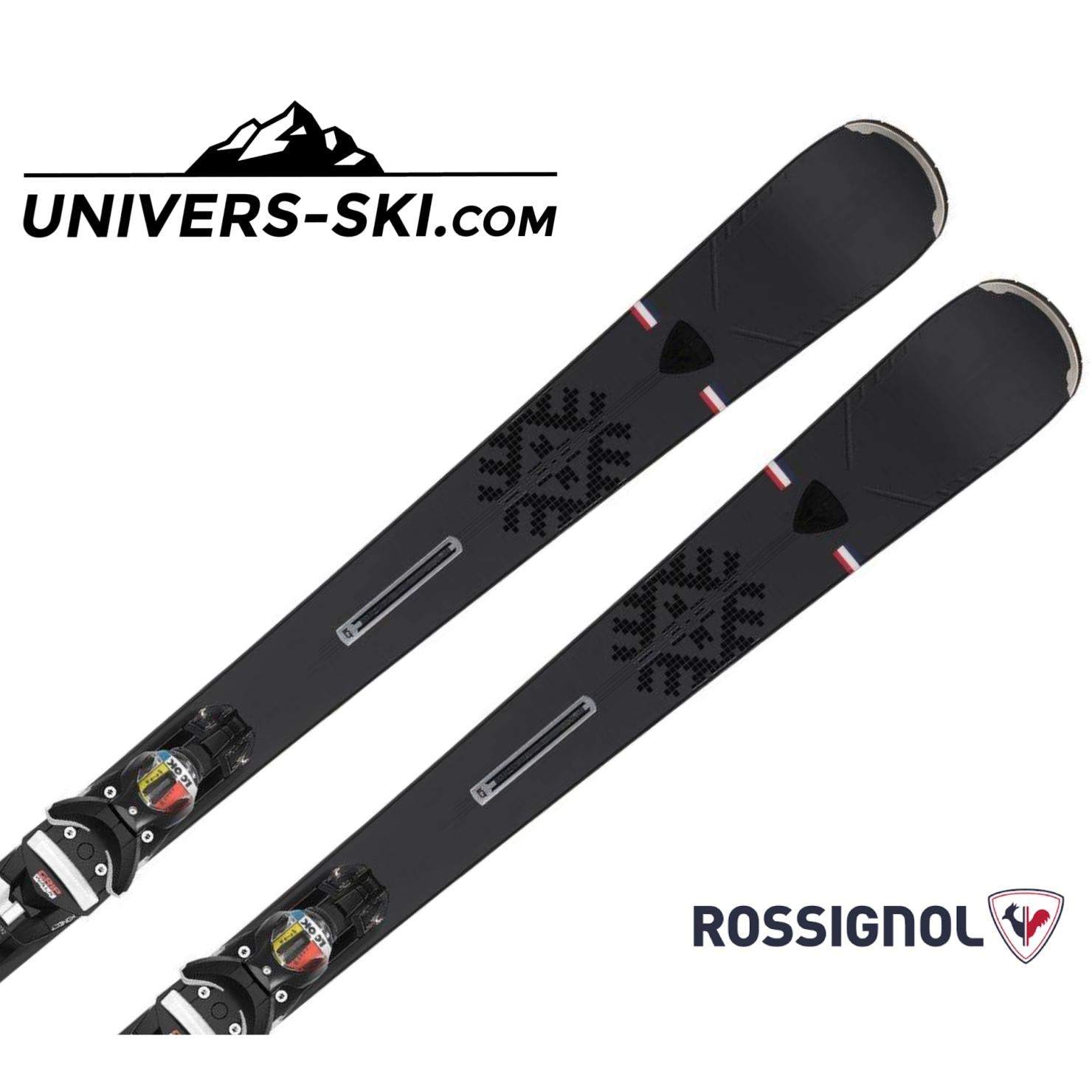 Ski ROSSIGNOL STRATO Black Edition Héro KONECT Dual WTR 2022 + NX 12