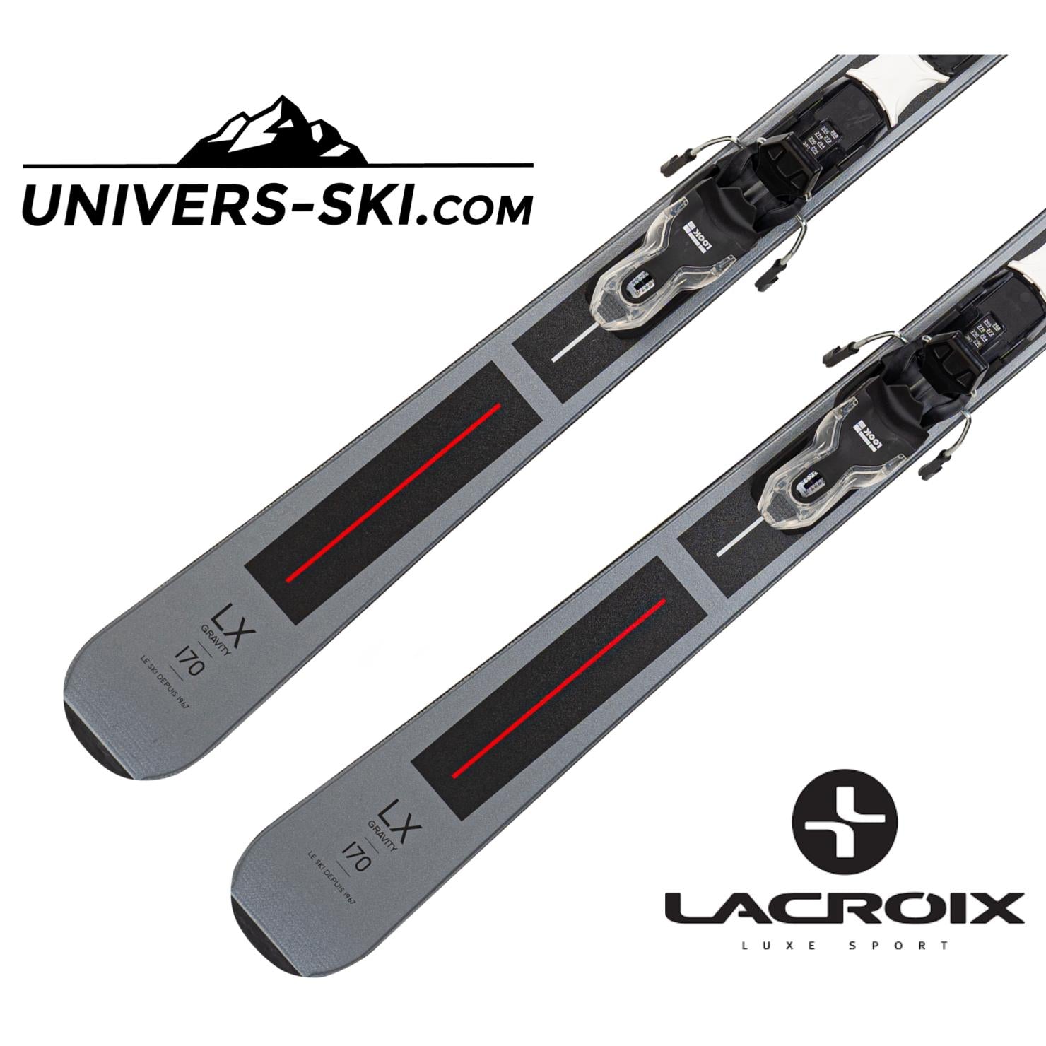 Ski Lacroix Gravity 2025 + Fixations NX 10 Xpress