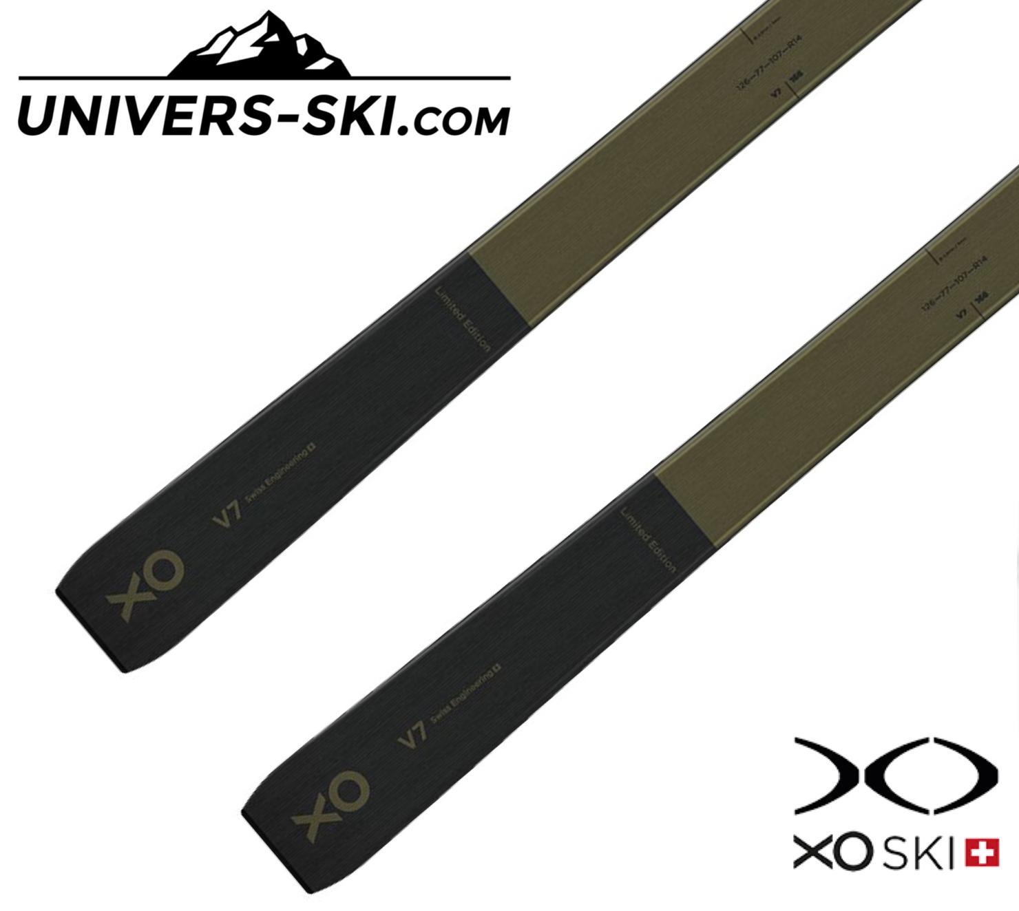 Ski Exonde XO V7 LTD Olive + fixations V10 Motion 2025