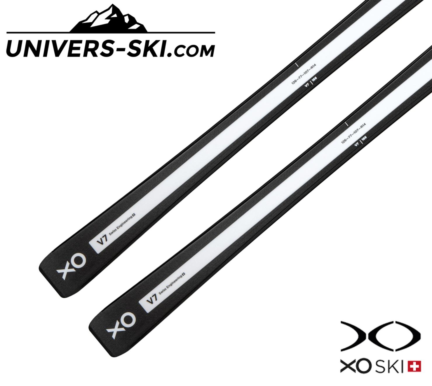 Ski Exonde XO V7 Noir + fixations Vist 2025