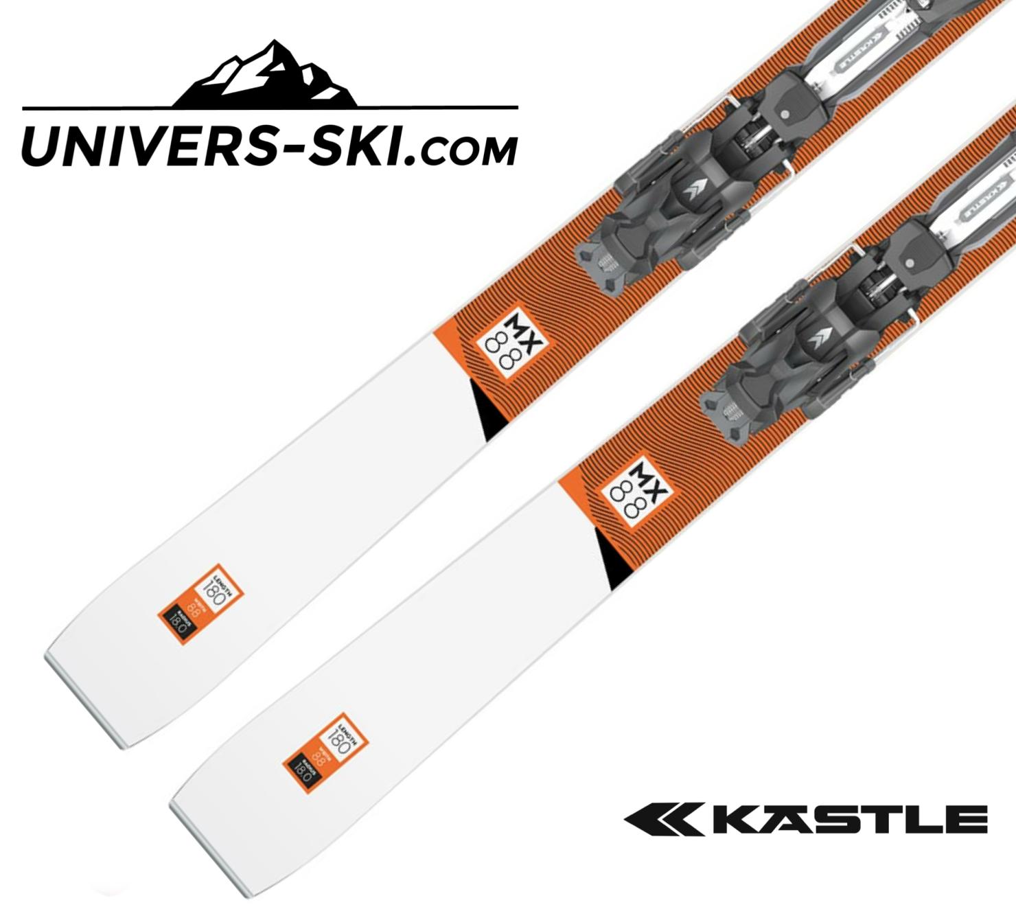 Ski KASTLE MX 88 2024 + fixations K12