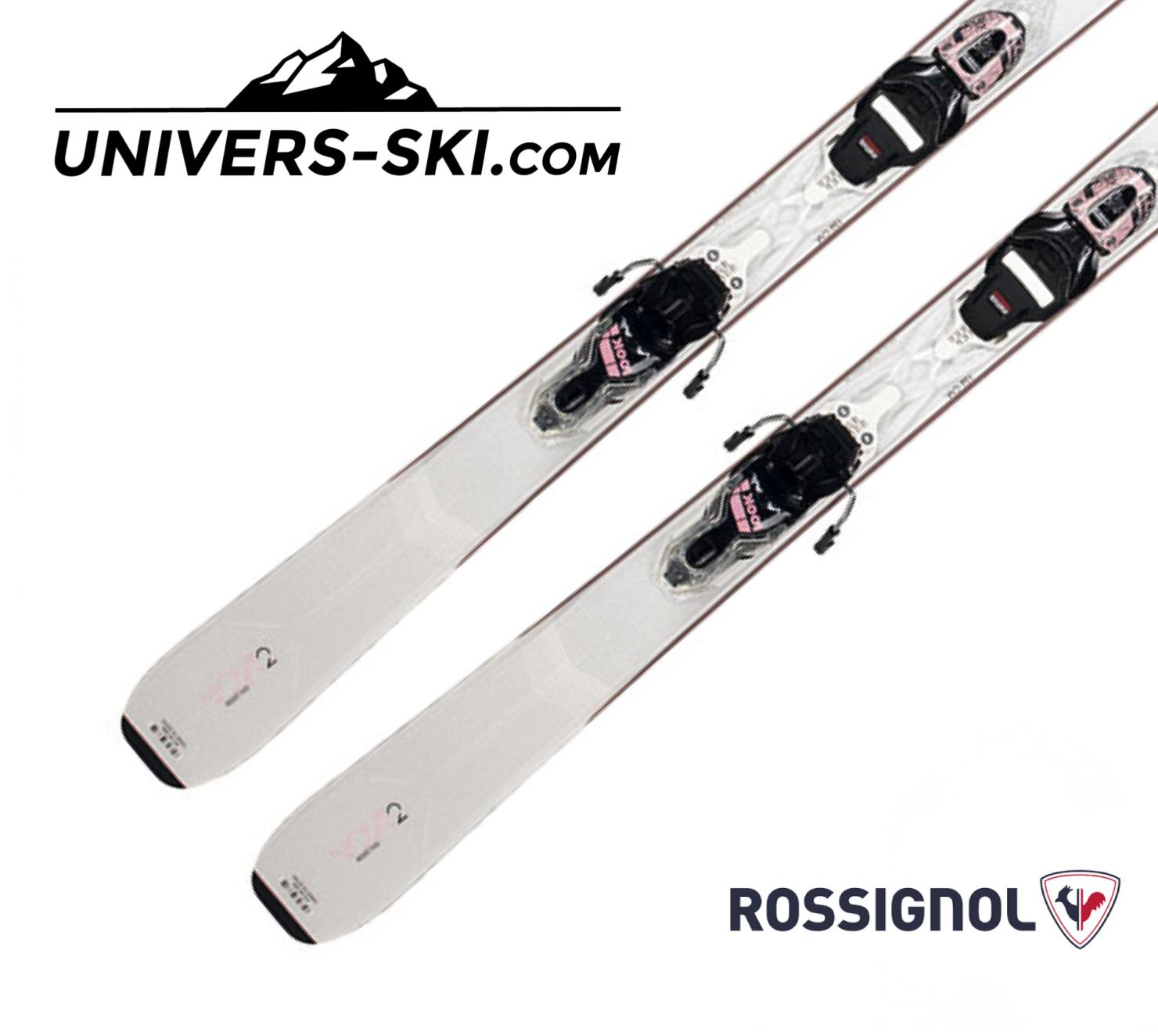 Ski ROSSIGNOL Femme Nova 2 2024 + fixation Xpress