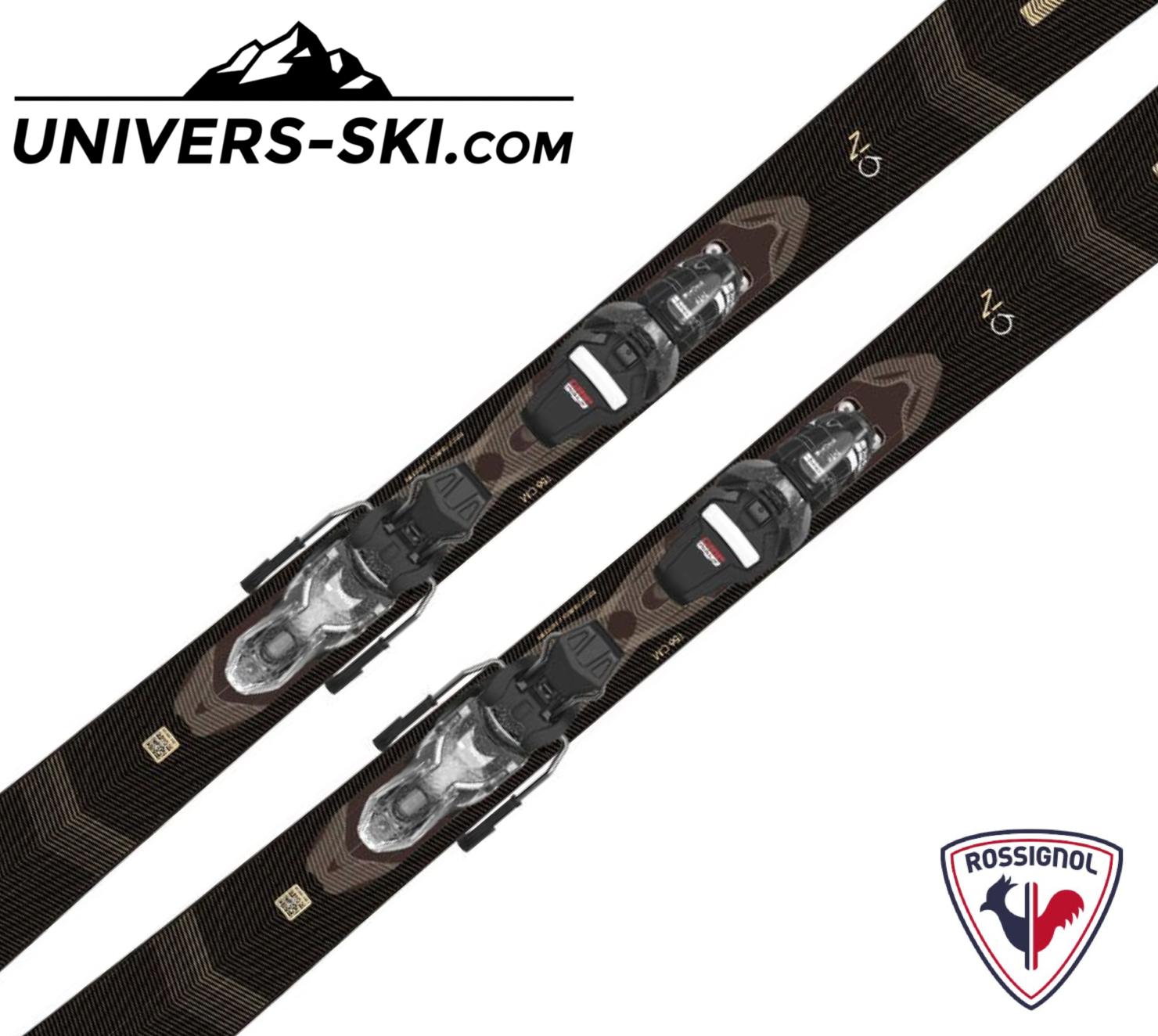 Ski ROSSIGNOL Femme Nova 6 2024 + fixation Xpress 11