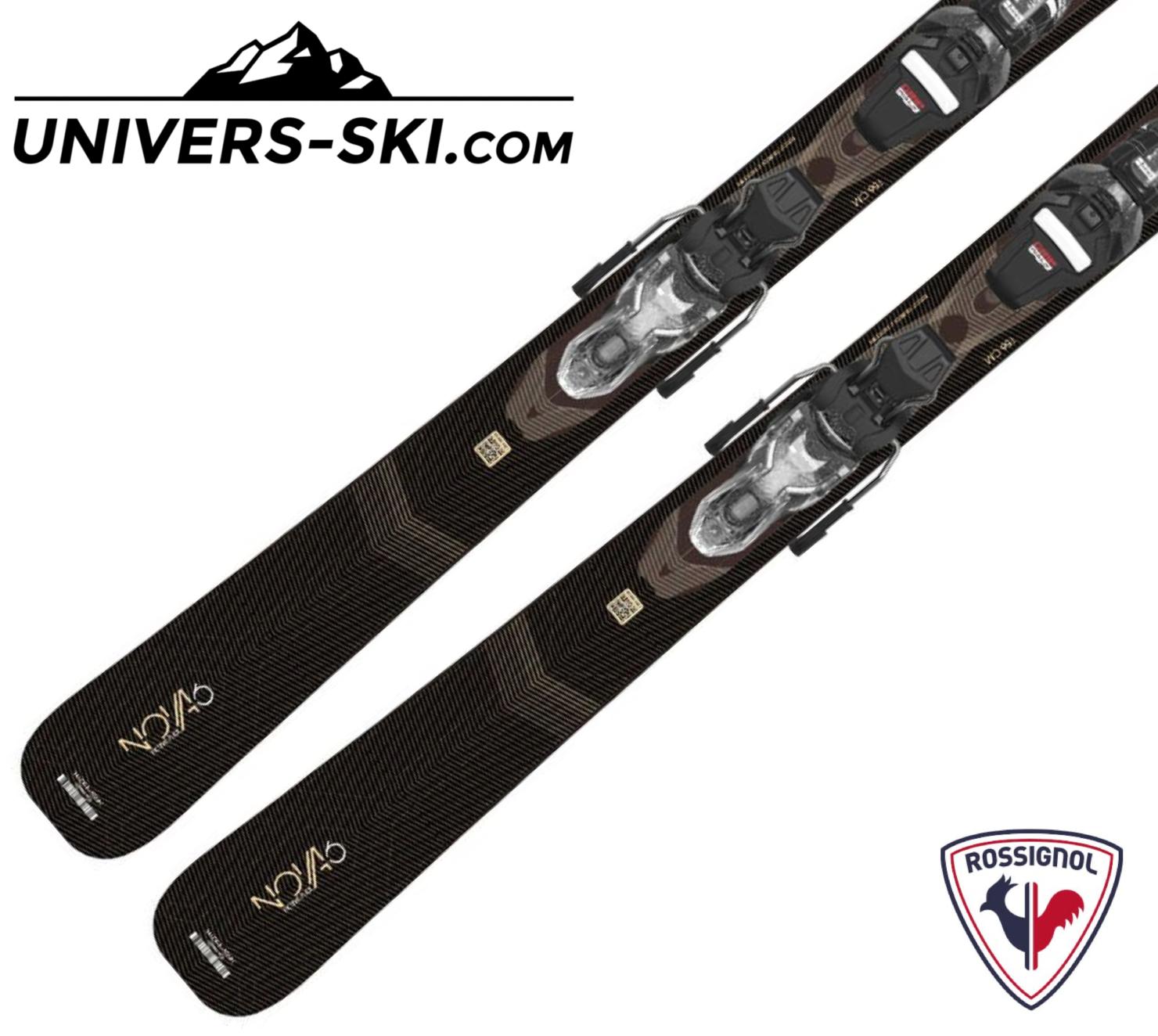 Ski ROSSIGNOL Femme Nova 6 2024 + fixation Xpress 11