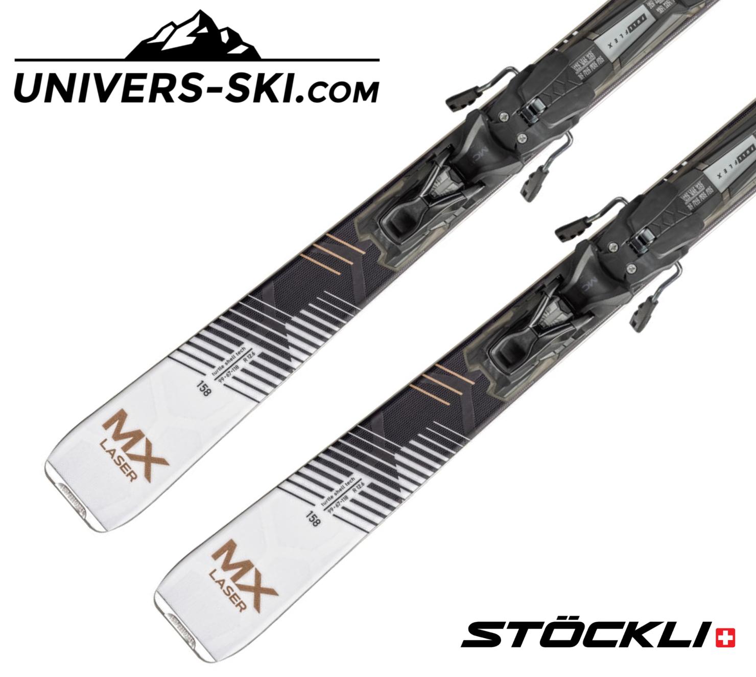 Ski Stockli Laser MX 2024 + fixation MC 11 Pack