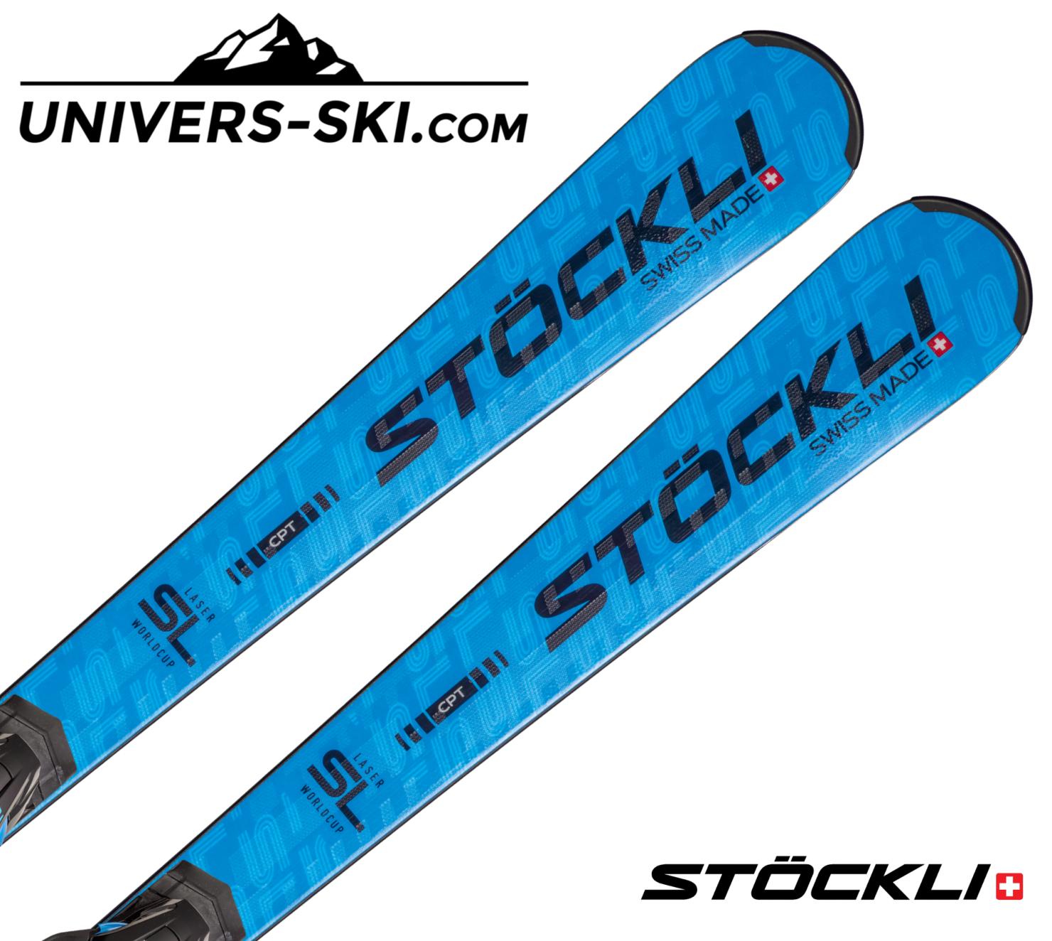 Ski STOCKLI Laser SL 2024 + Fixation SRT 12 Speed D20