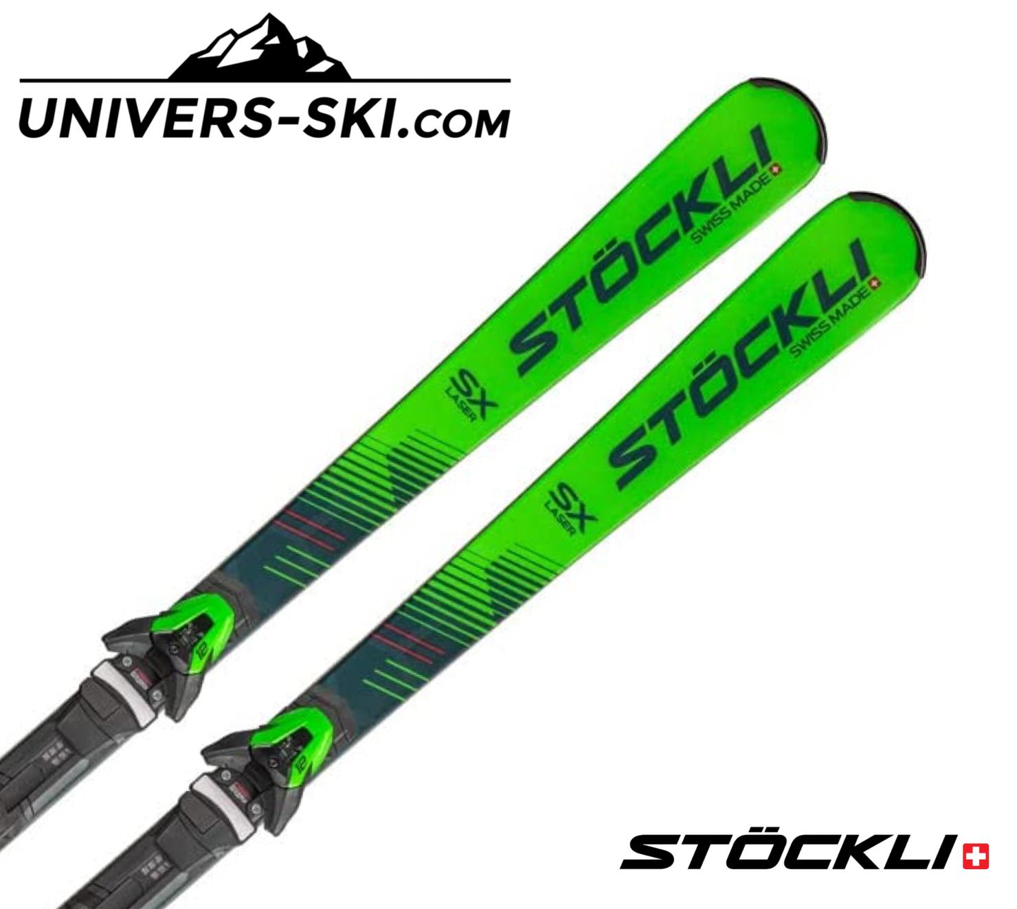 Ski Stockli Laser SX 2024 + fixation MC 12 Fullflex