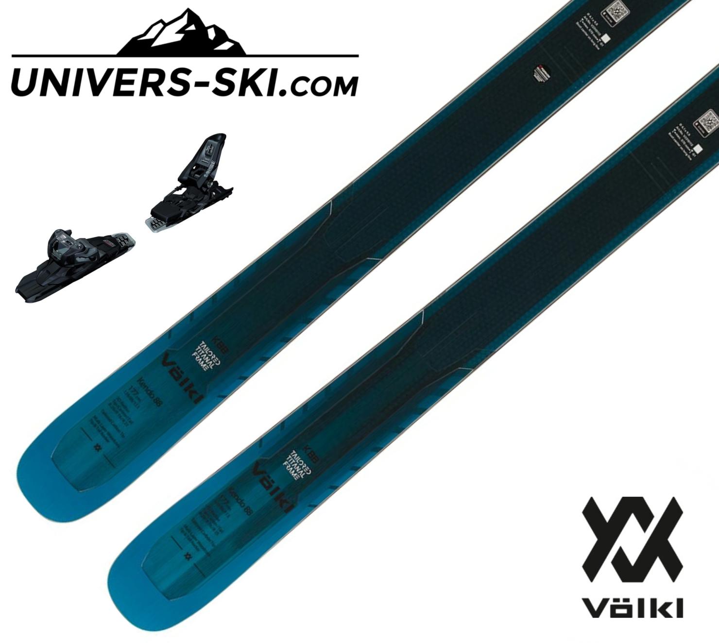 Ski VÖLKL Kendo 88 2024 + Fixations Squire 11 Demo