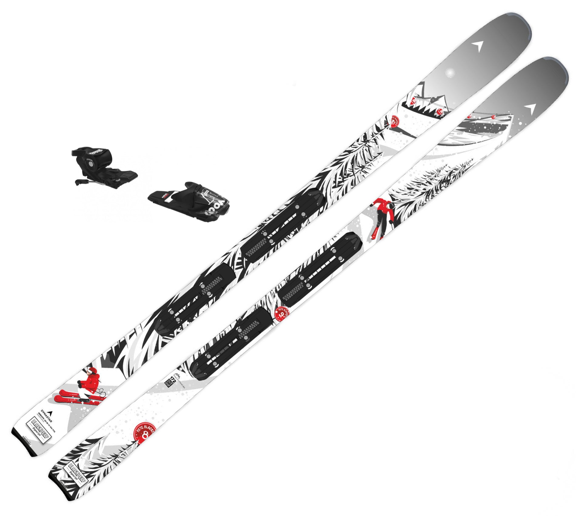 Ski DYNASTAR M-Blackpeuf 80 2025 + Xpress 11 GW