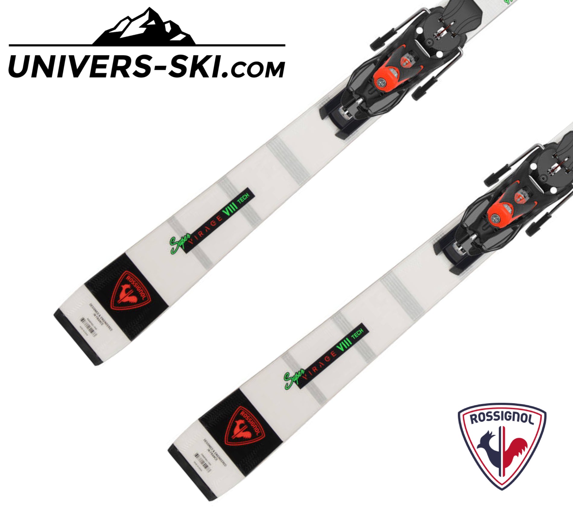 Ski ROSSIGNOL Supervirage VIII Tech 2025 + fixation SPX 14 Konect GW